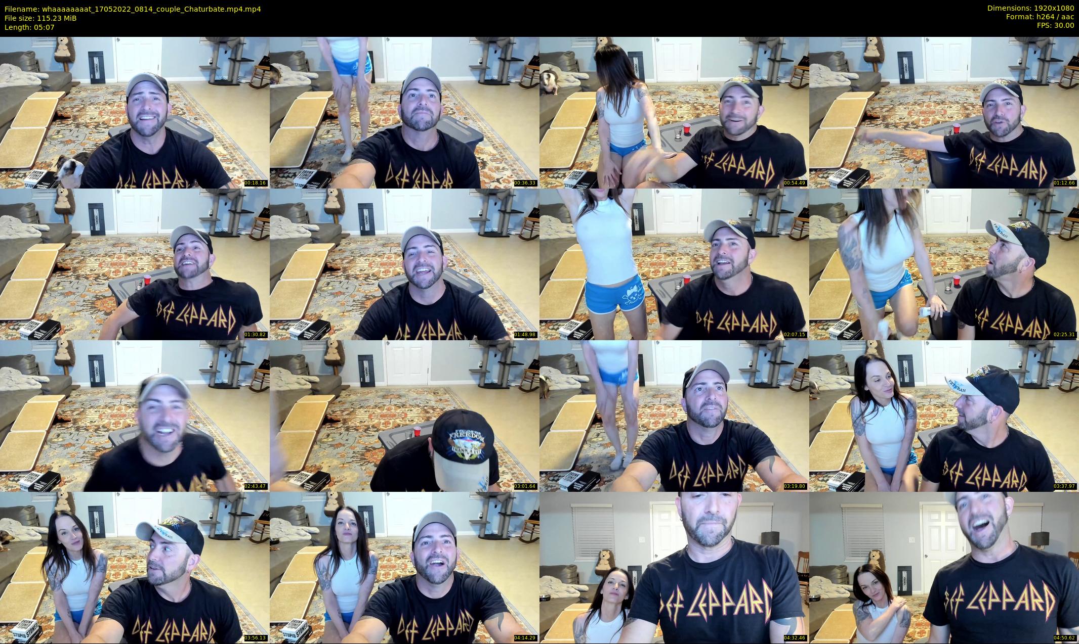 whaaaaaaaat — 6 minute Chaturbate couple cam show recording, 1080p, May 17, 2022