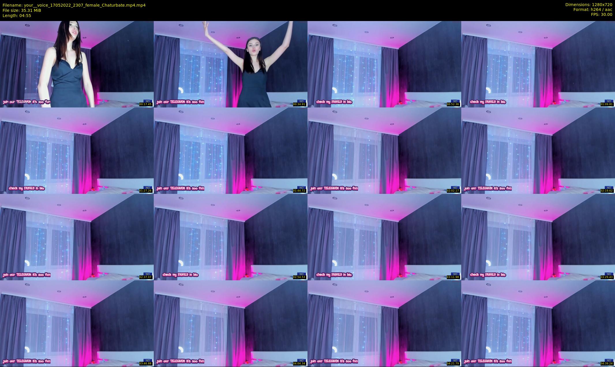 your__voice — 5 minute Chaturbate female cam show recording, 720p, May 17, 2022