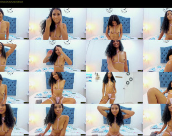 zafiiraa — 55 minute Chaturbate female cam show recording, 1080p, May 17, 2022