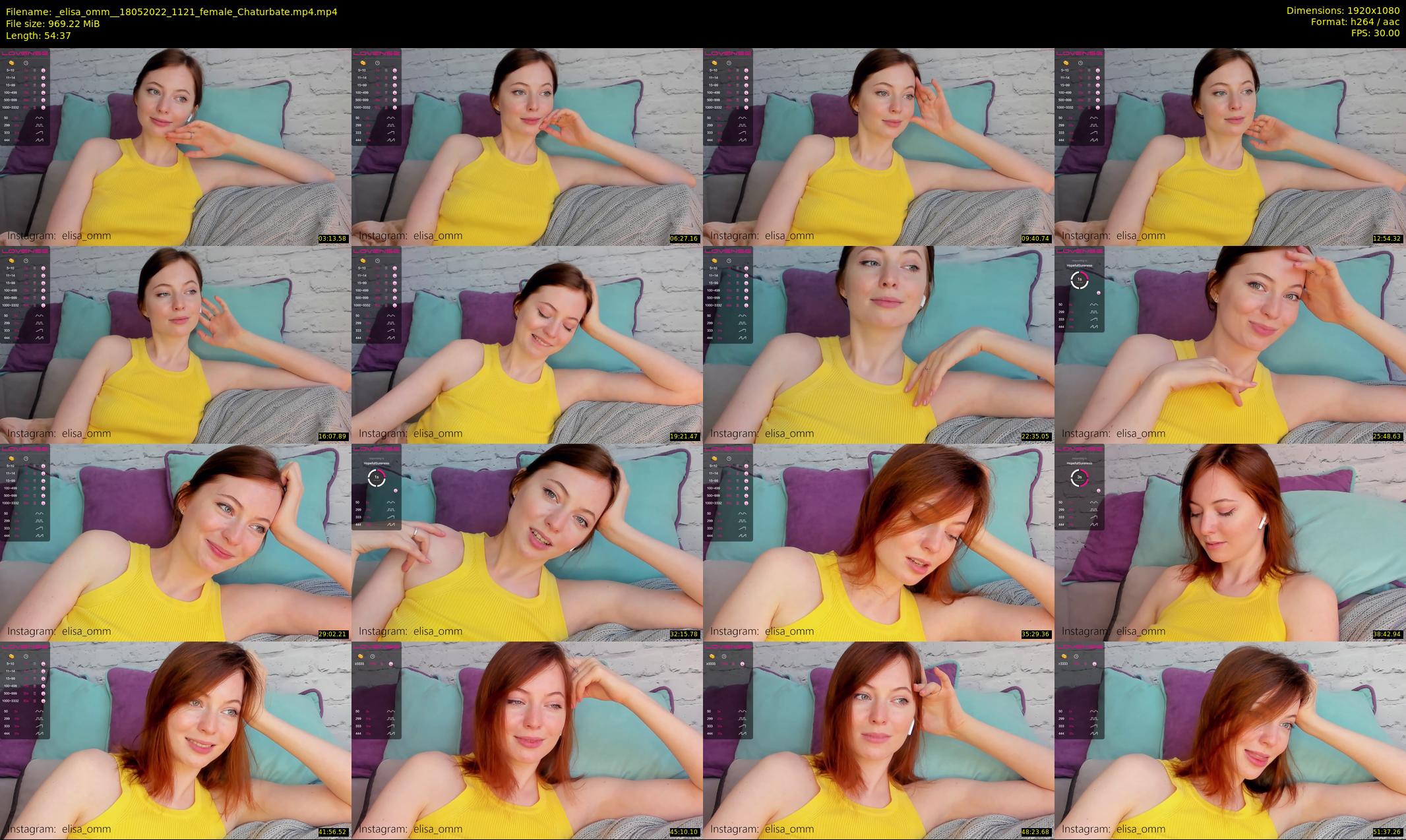 _elisa_omm_ — 55 minute Chaturbate female cam show recording, 1080p, May 18, 2022
