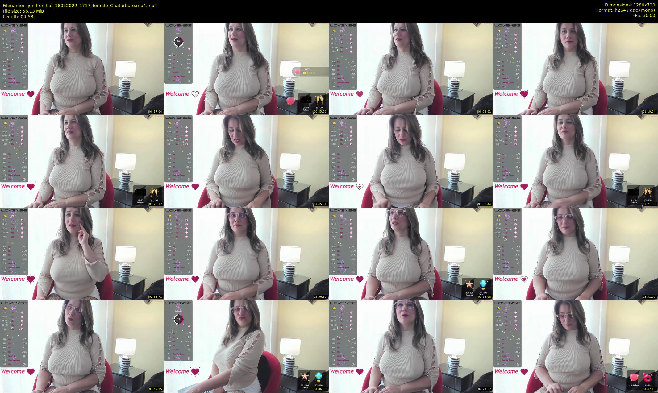 _jeniffer_hot — 5 minute Chaturbate female cam show recording, 720p, May 18, 2022