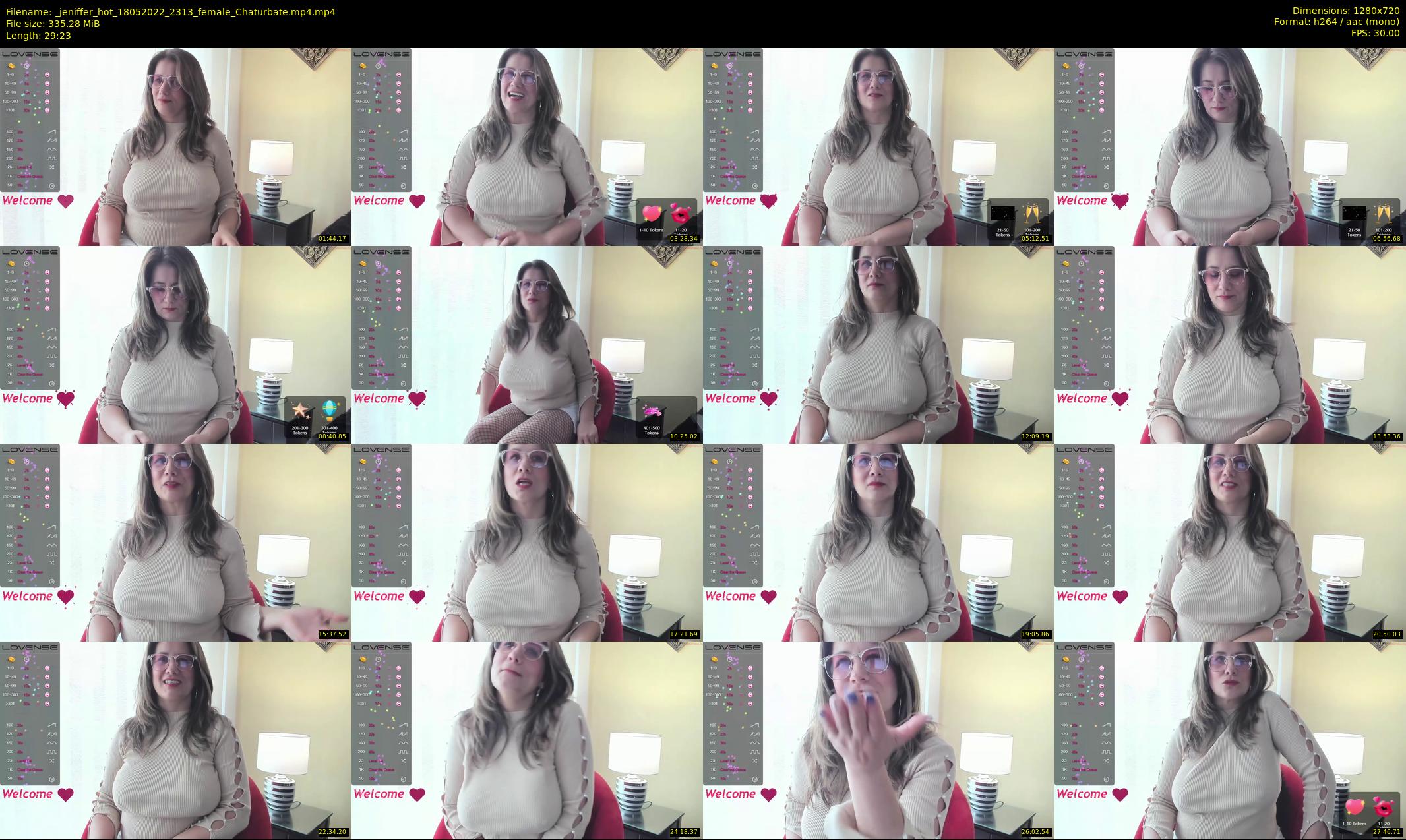 _jeniffer_hot — 30 minute Chaturbate female cam show recording, 720p, May 18, 2022