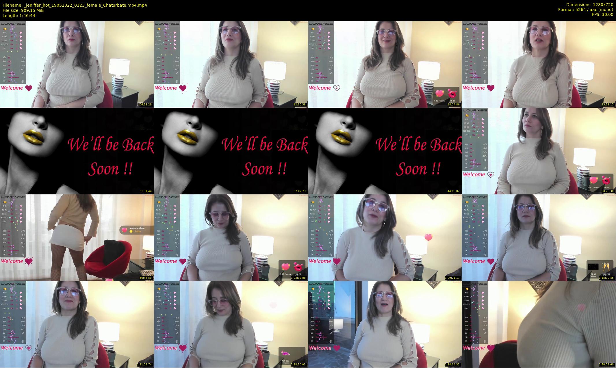 _jeniffer_hot — 107 minute Chaturbate female cam show recording, 720p, May 19, 2022