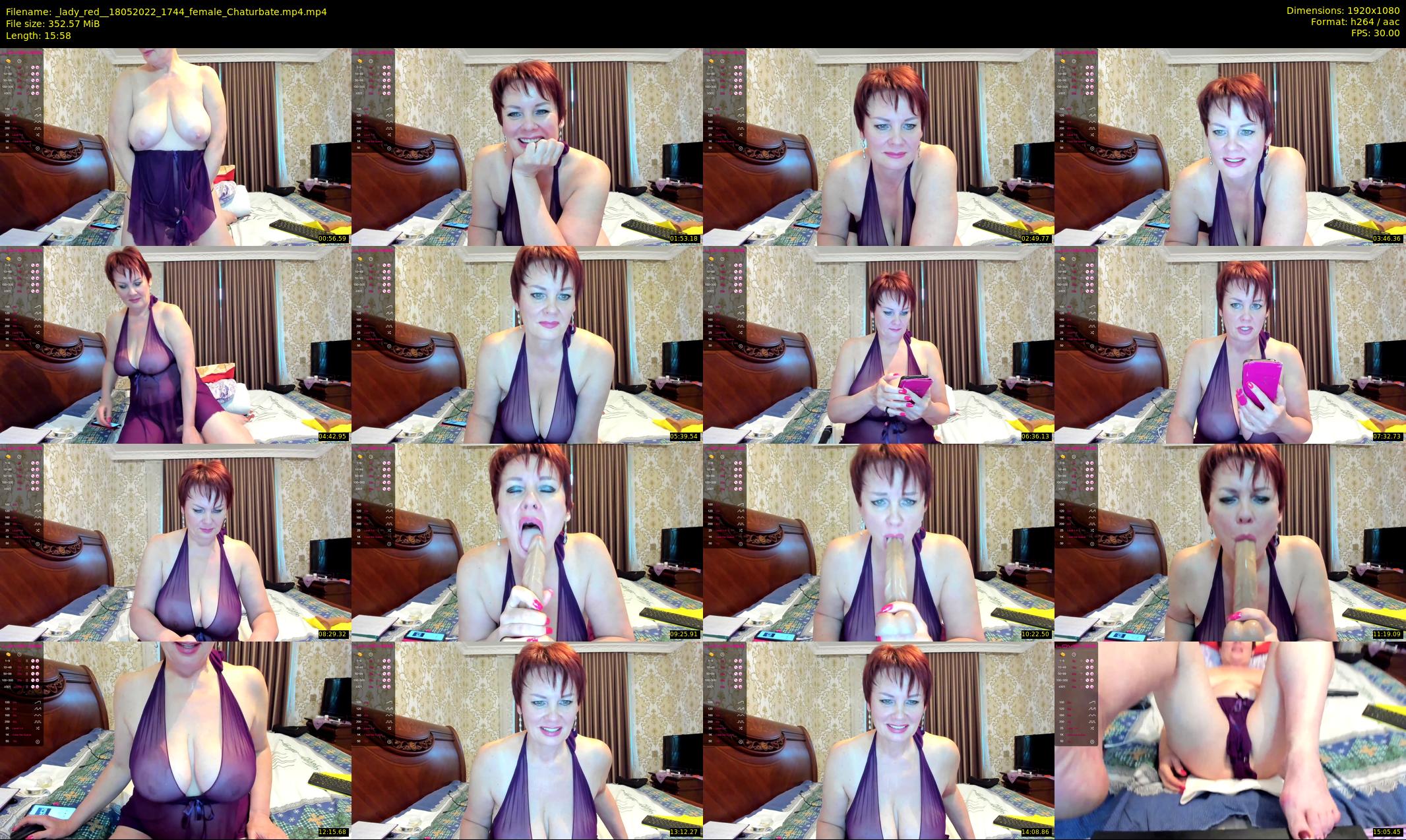 _lady_red_ — 16 minute Chaturbate female cam show recording, 1080p, May 18, 2022