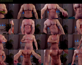 adam_muscle_ — 54 minute Chaturbate male cam show recording, 1080p, May 19, 2022