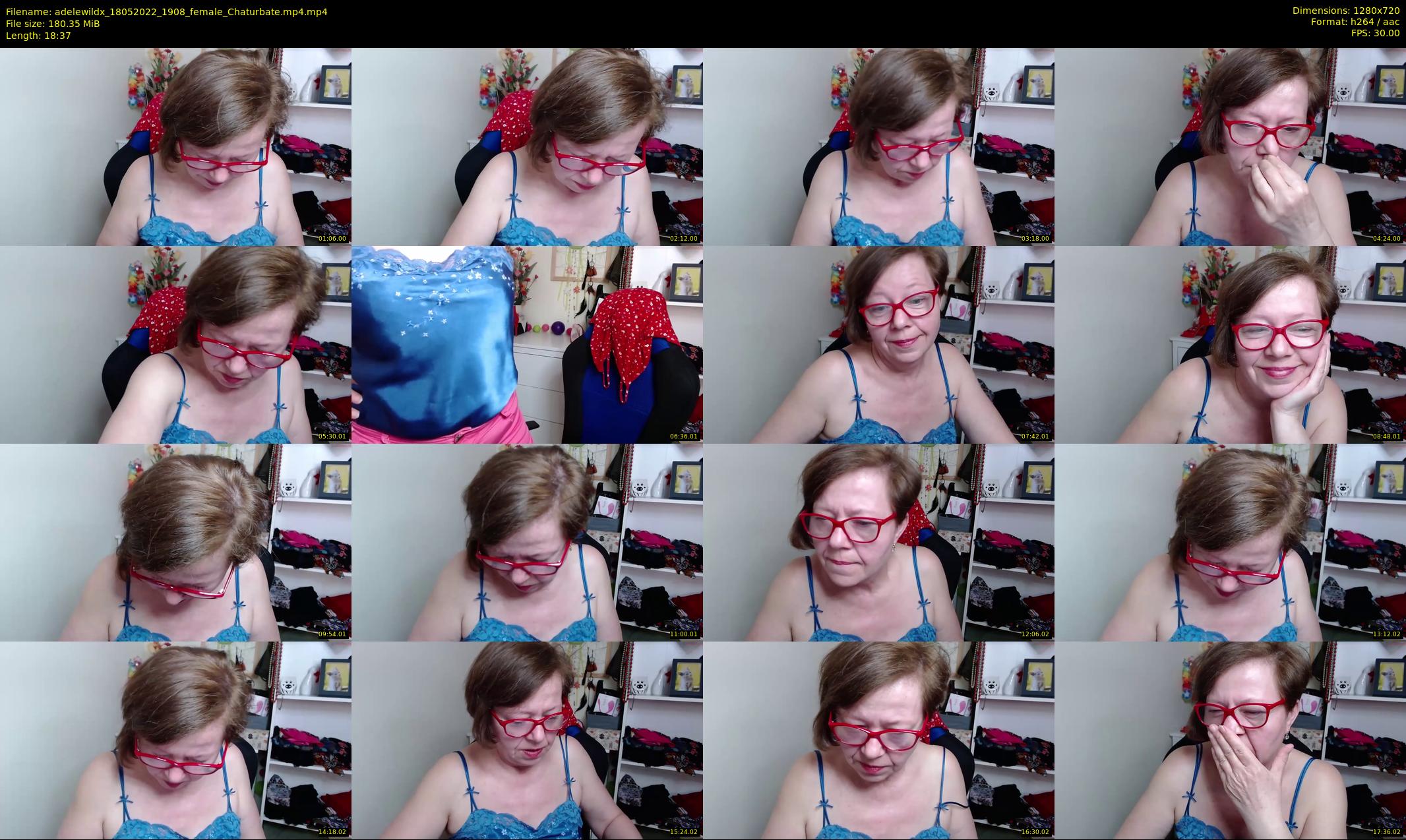 adelewildx — 19 minute Chaturbate female cam show recording, 720p, May 18, 2022