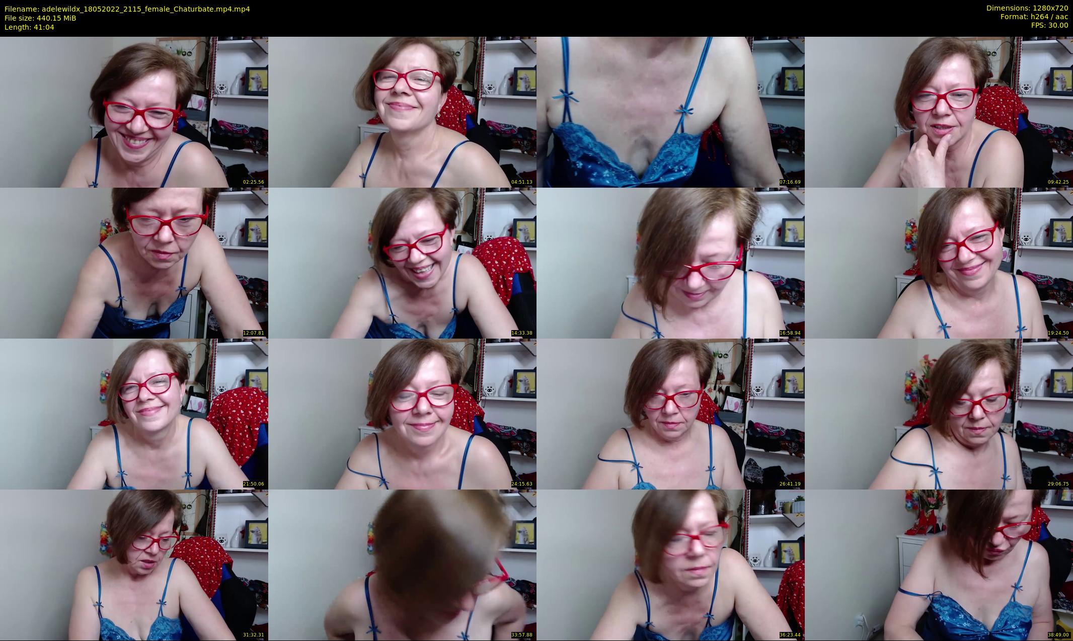 adelewildx — 42 minute Chaturbate female cam show recording, 720p, May 18, 2022