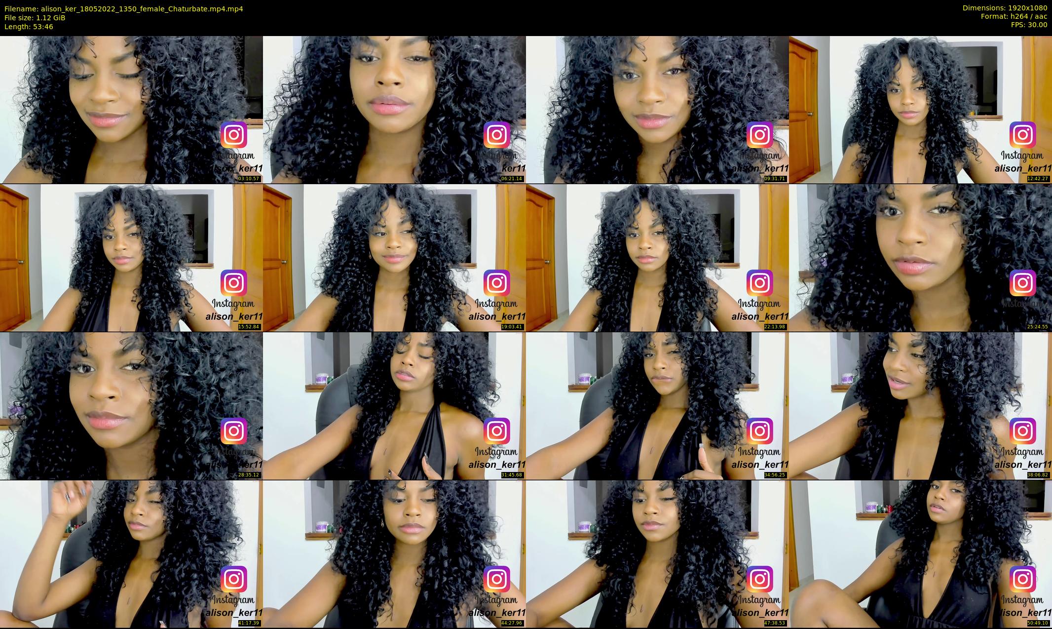 alison_ker — 54 minute Chaturbate female cam show recording, 1080p, May 18, 2022