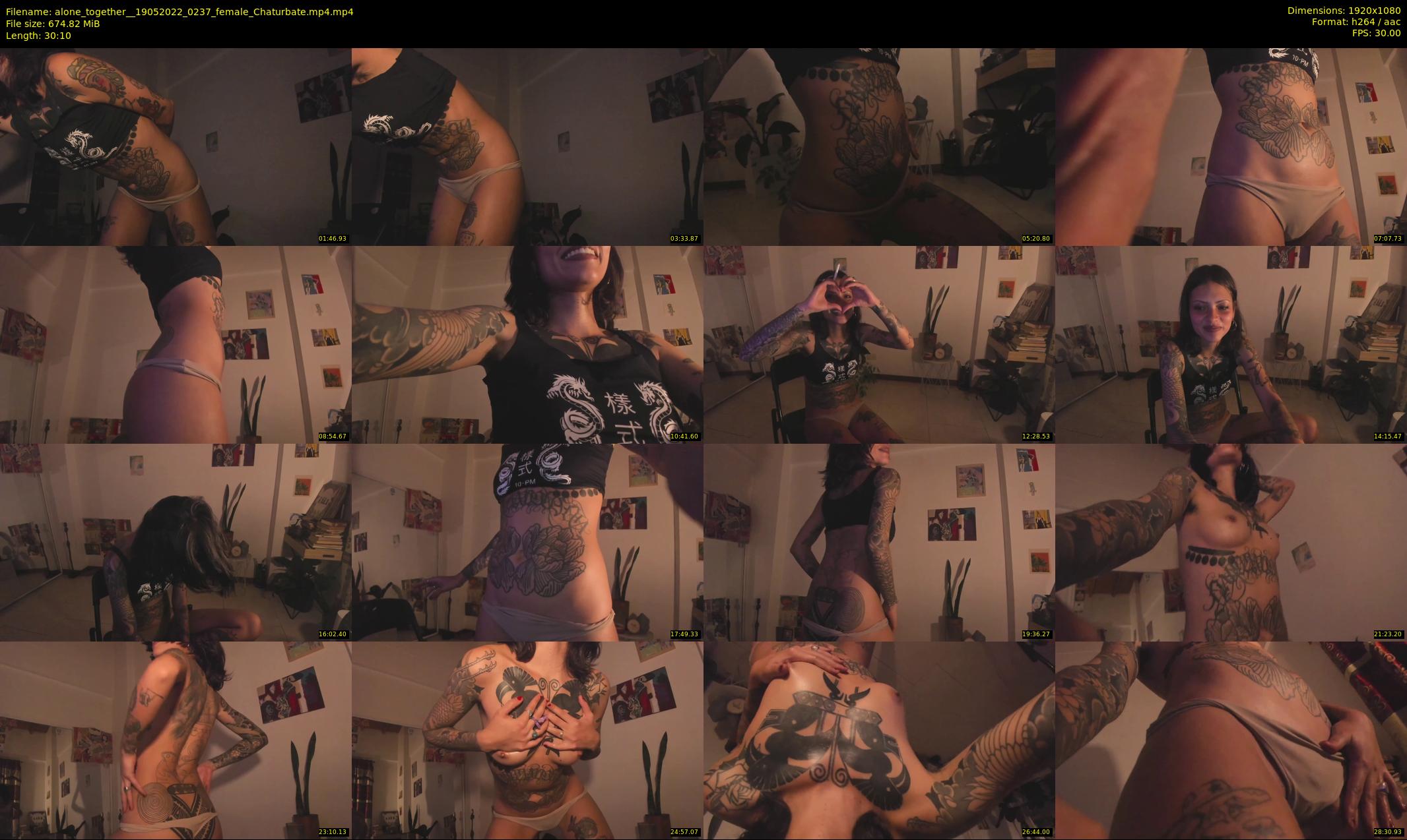 alone_together_ — 31 minute Chaturbate female cam show recording, 1080p, May 19, 2022