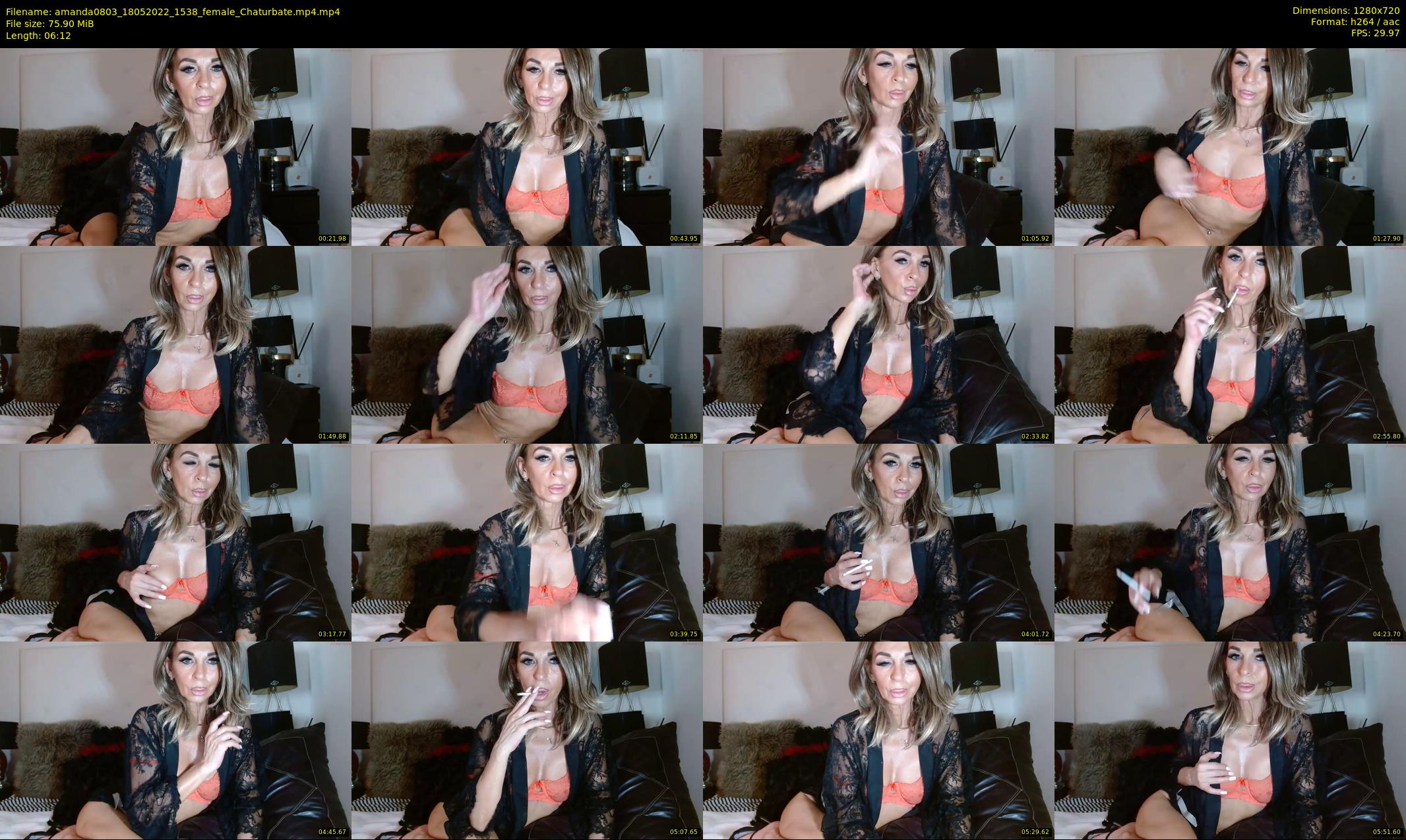 amanda0803 — 7 minute Chaturbate female cam show recording, 720p, May 18, 2022