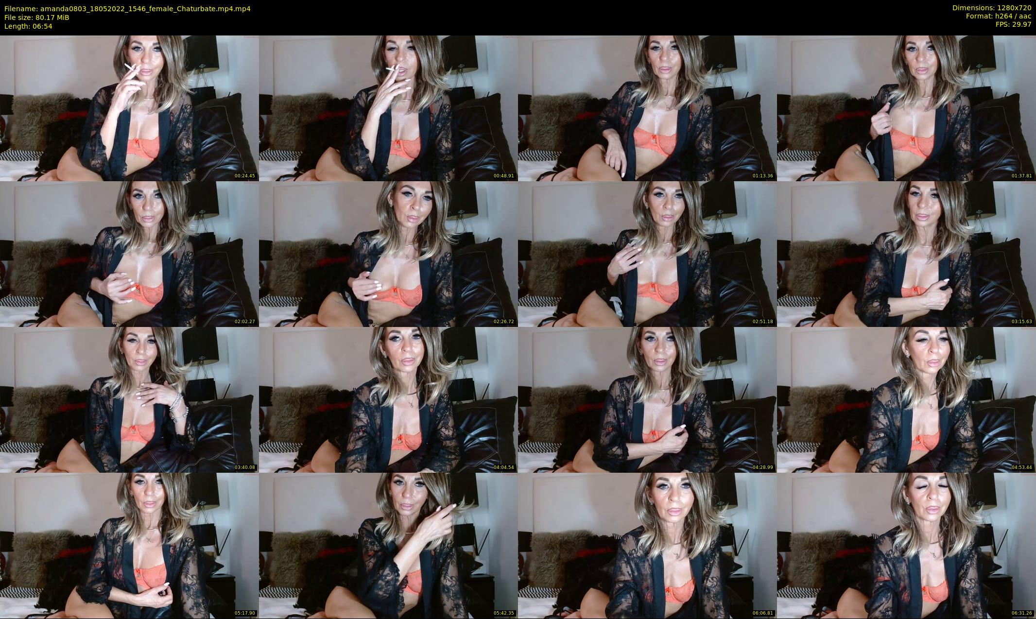 amanda0803 — 7 minute Chaturbate female cam show recording, 720p, May 18, 2022