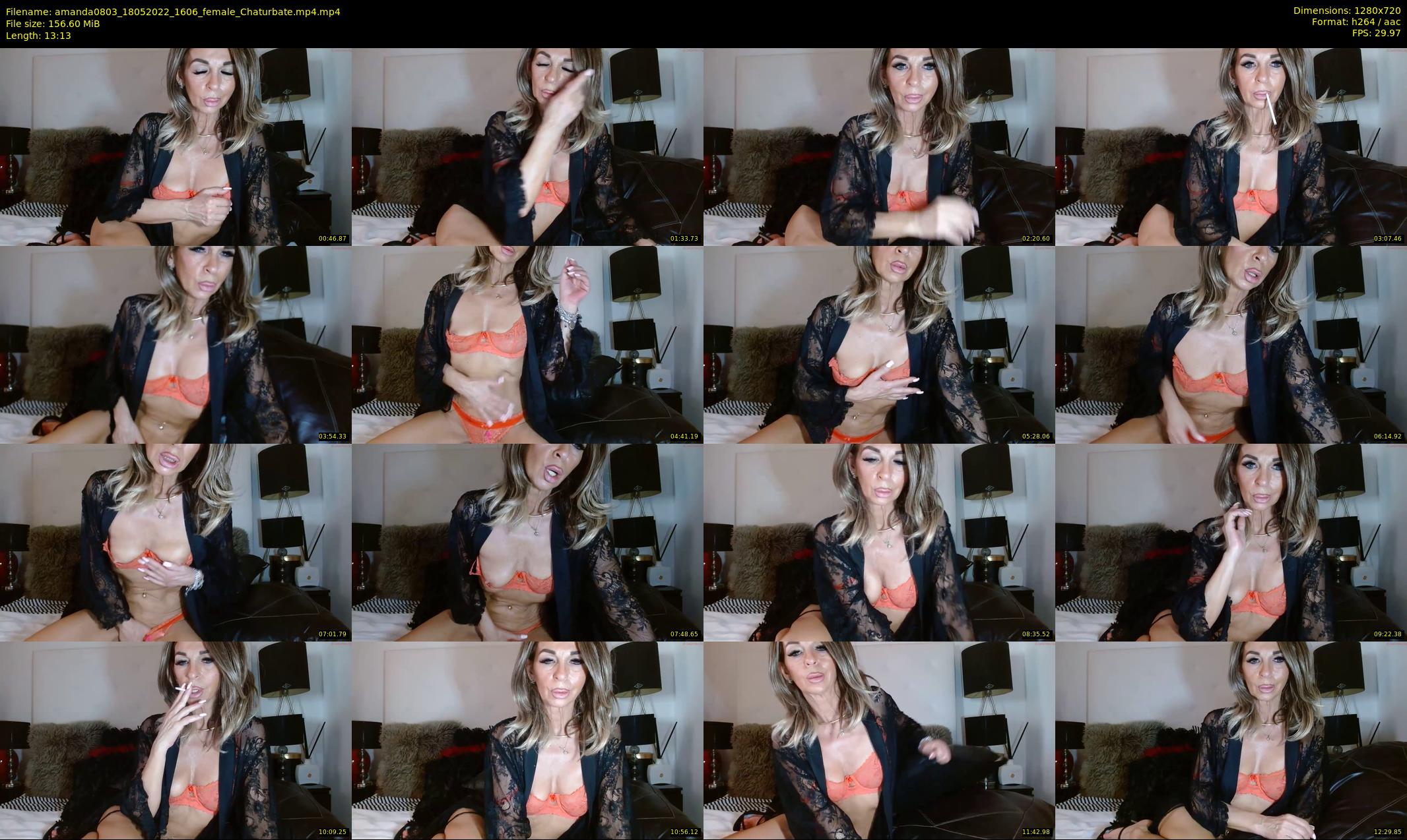 amanda0803 — 14 minute Chaturbate female cam show recording, 720p, May 18, 2022