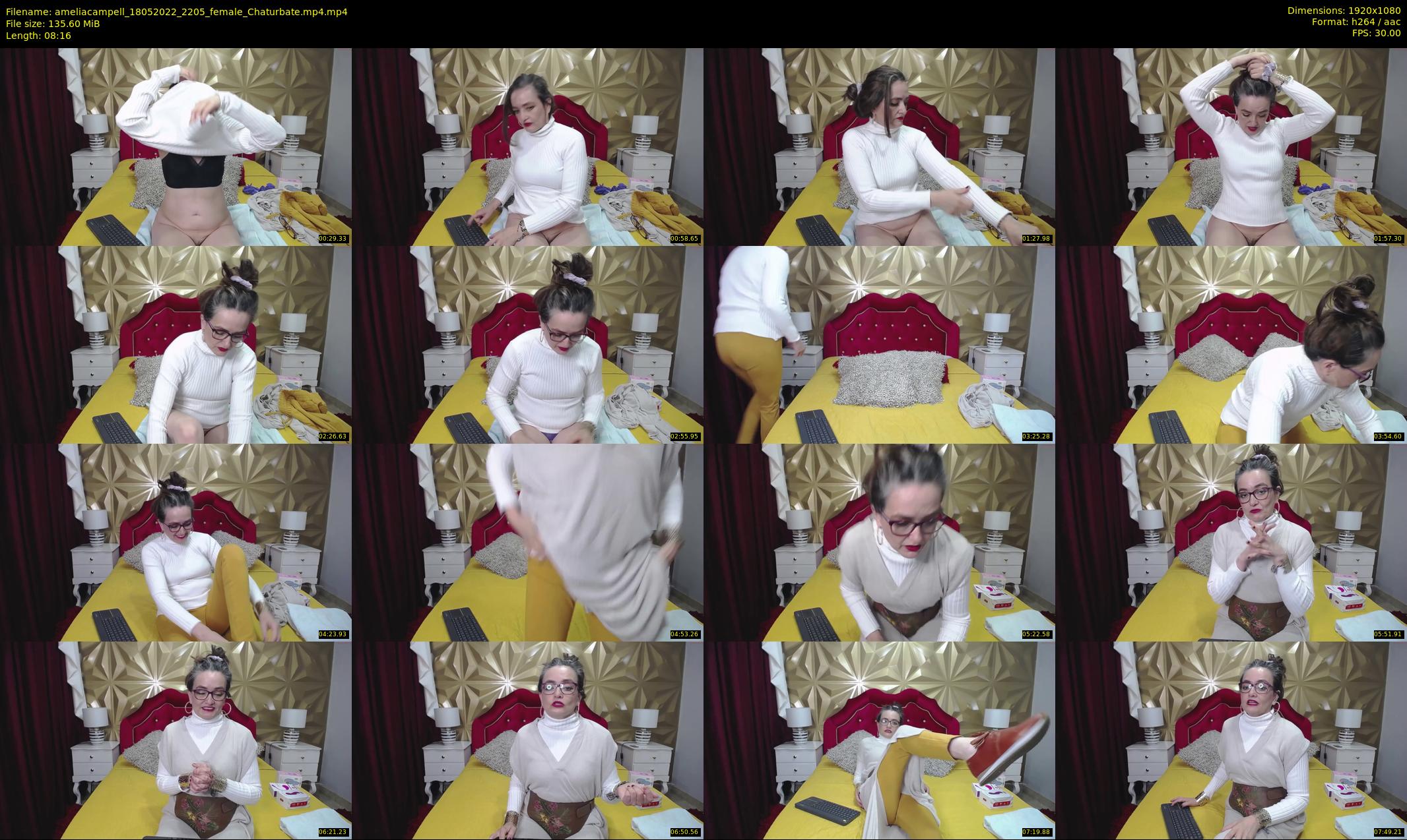 ameliacampell — 9 minute Chaturbate female cam show recording, 1080p, May 18, 2022