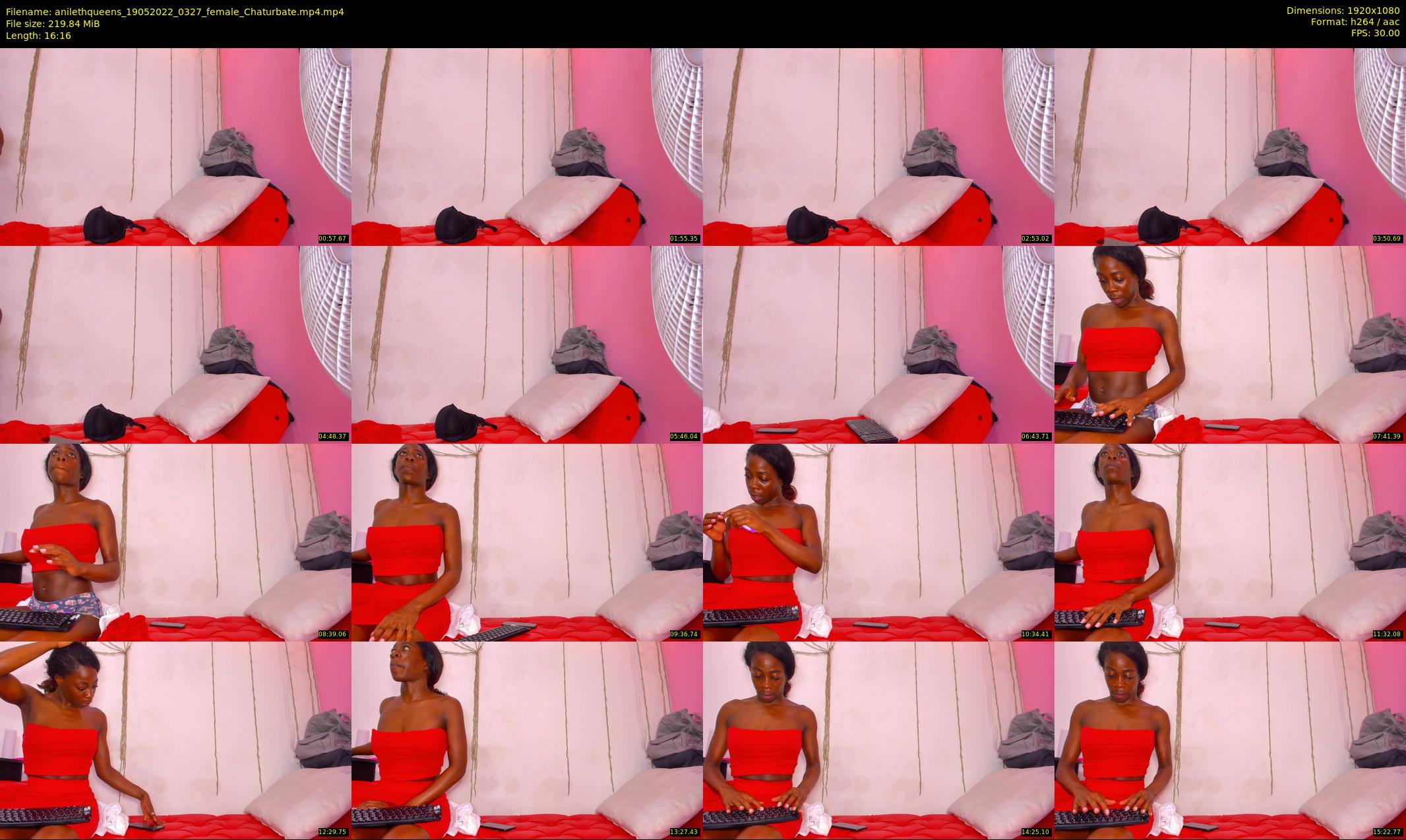 anilethqueens — 17 minute Chaturbate female cam show recording, 1080p, May 19, 2022