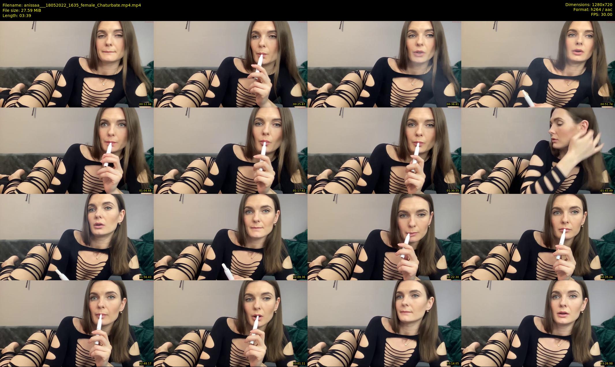 anissaa__ — 4 minute Chaturbate female cam show recording, 720p, May 18, 2022