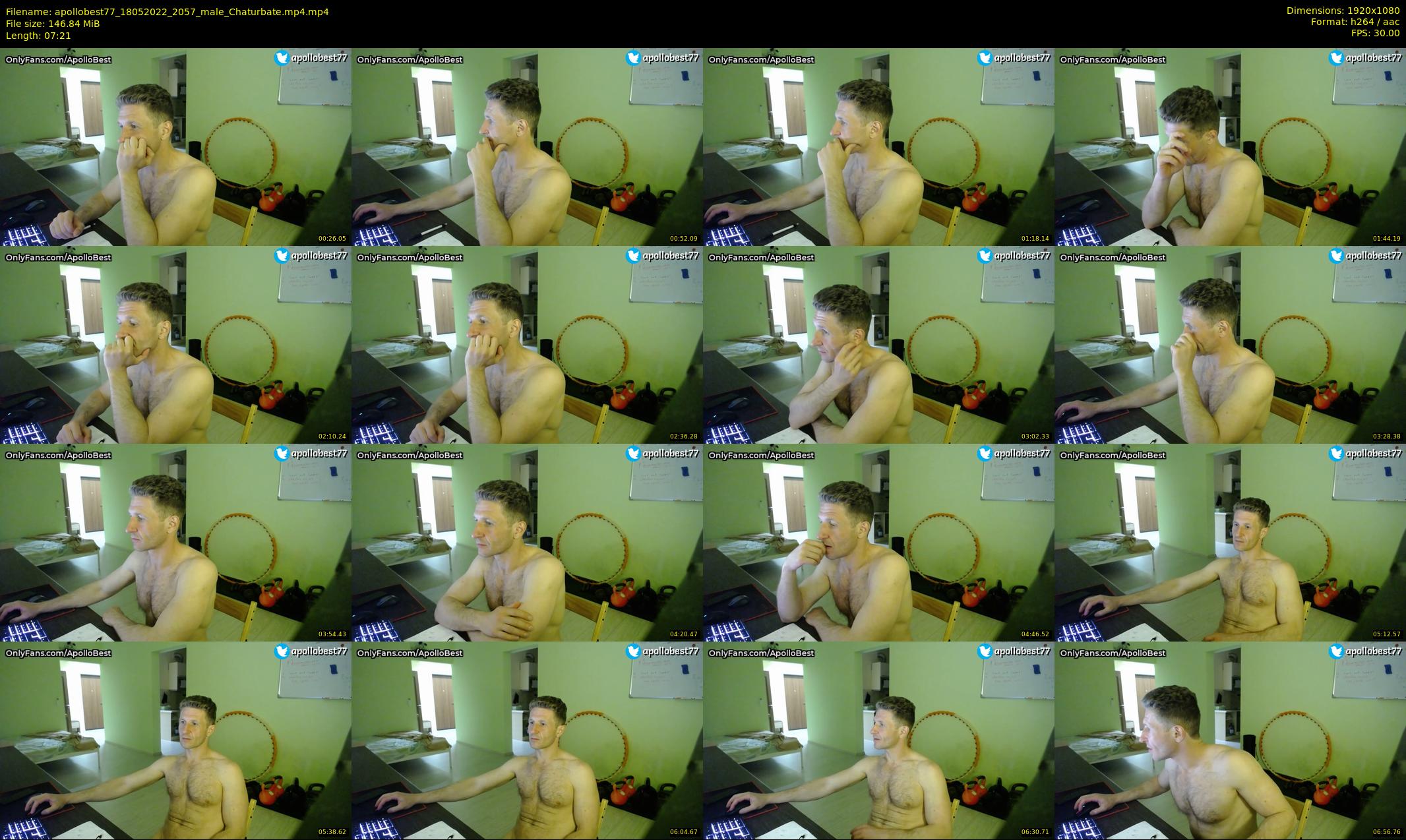 apollobest77 — 8 minute Chaturbate male cam show recording, 1080p, May 18, 2022