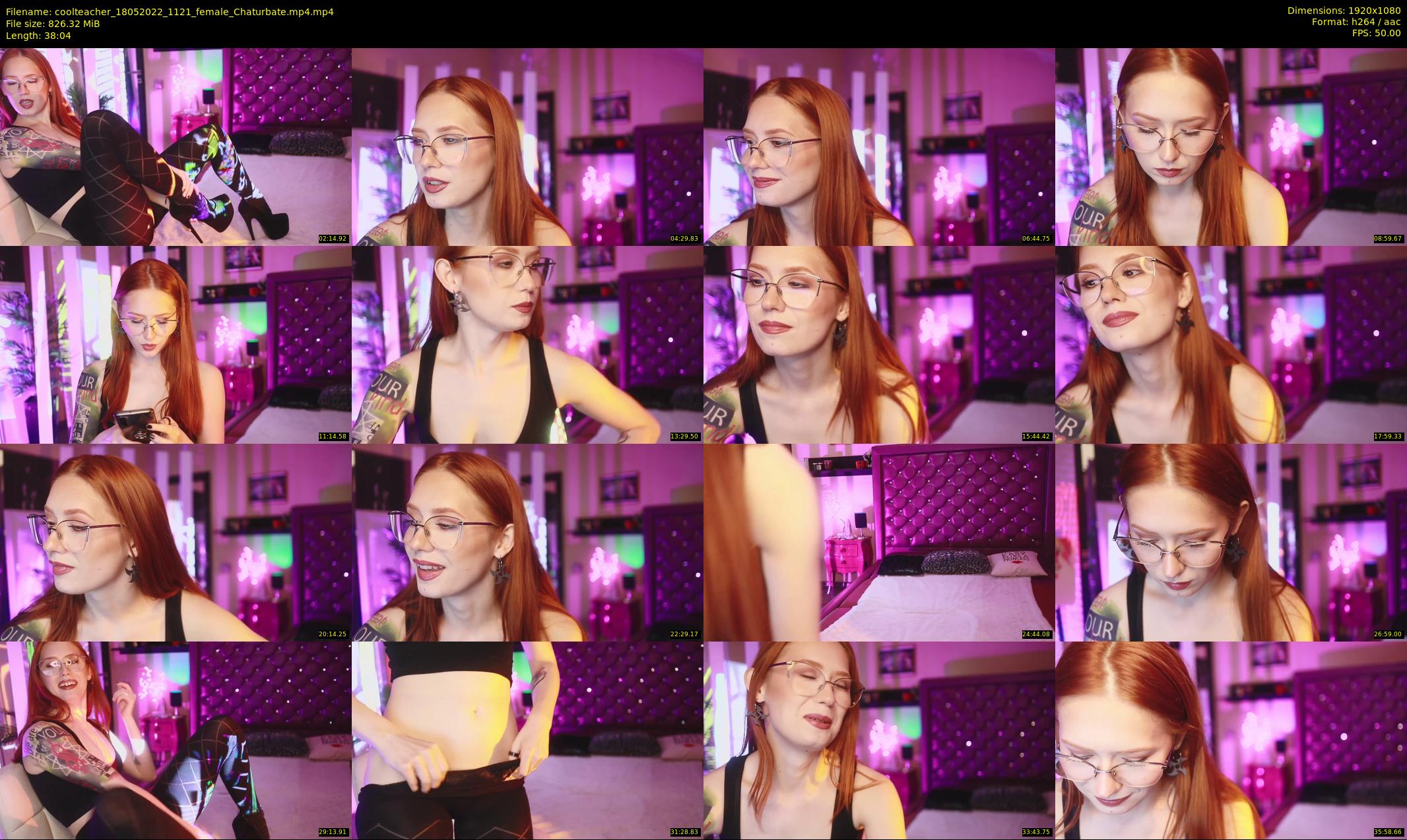 coolteacher — 39 minute Chaturbate female cam show recording, 1080p, May 18, 2022