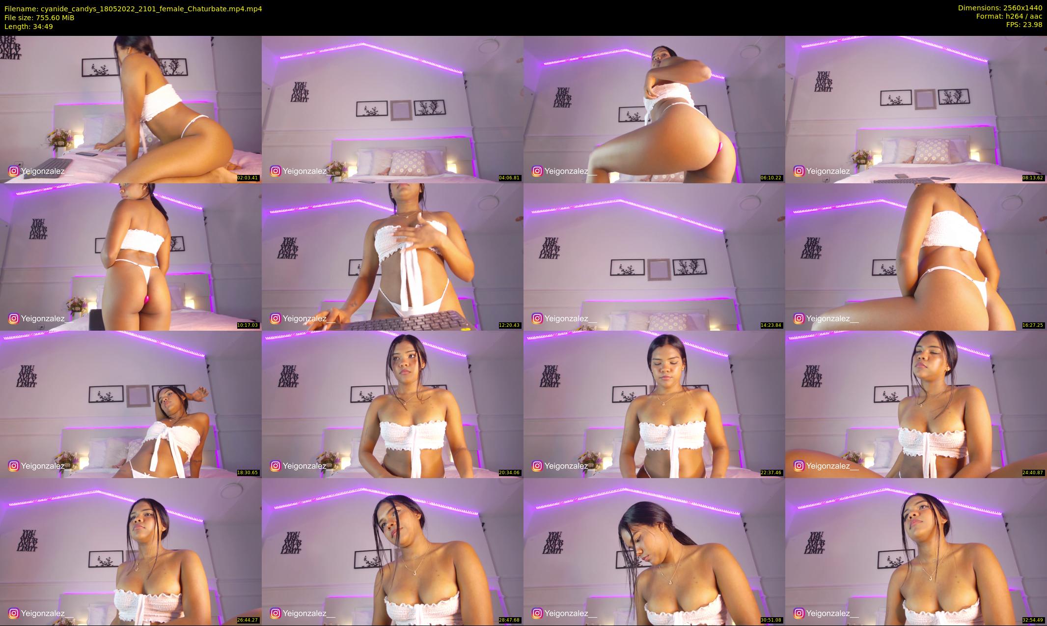 cyanide_candys — 35 minute Chaturbate female cam show recording, 1080p, May 18, 2022