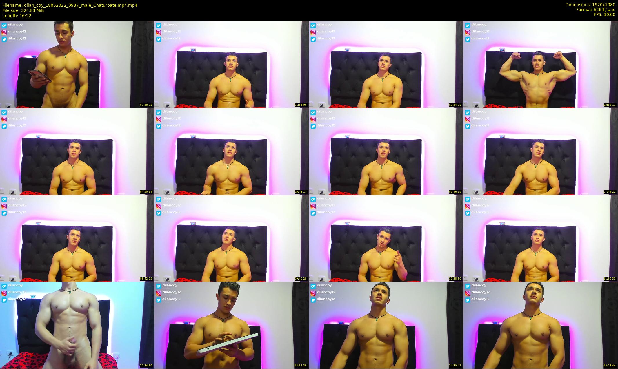 dilan_coy — 17 minute Chaturbate male cam show recording, 1080p, May 18, 2022