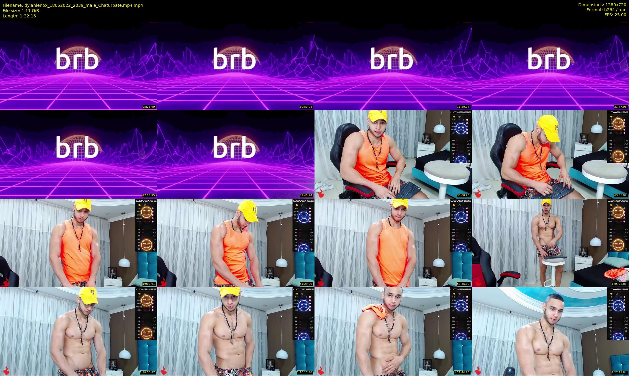 dylanlenox — 93 minute Chaturbate male cam show recording, 720p, May 18, 2022