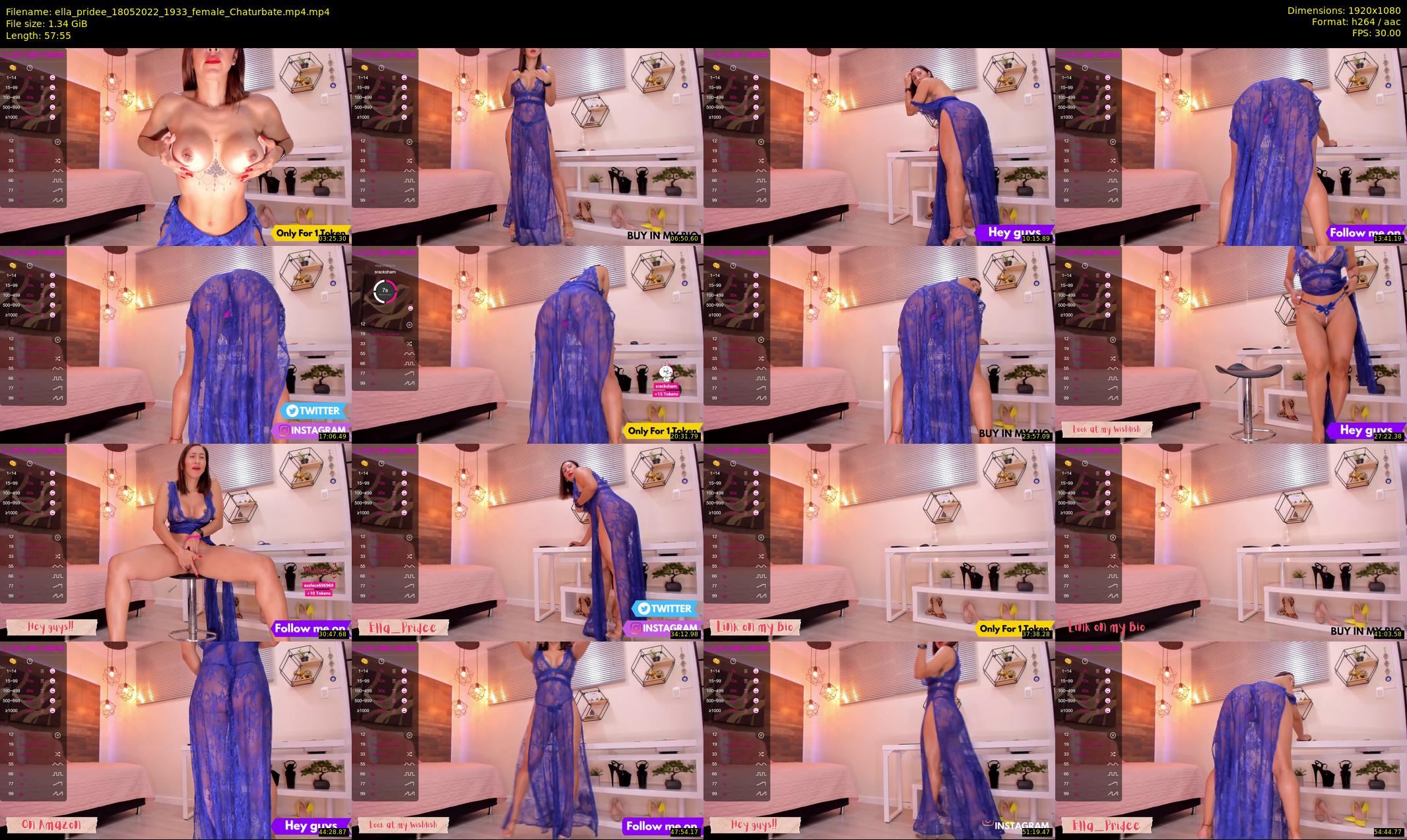 ella_pridee — 58 minute Chaturbate female cam show recording, 1080p, May 18, 2022