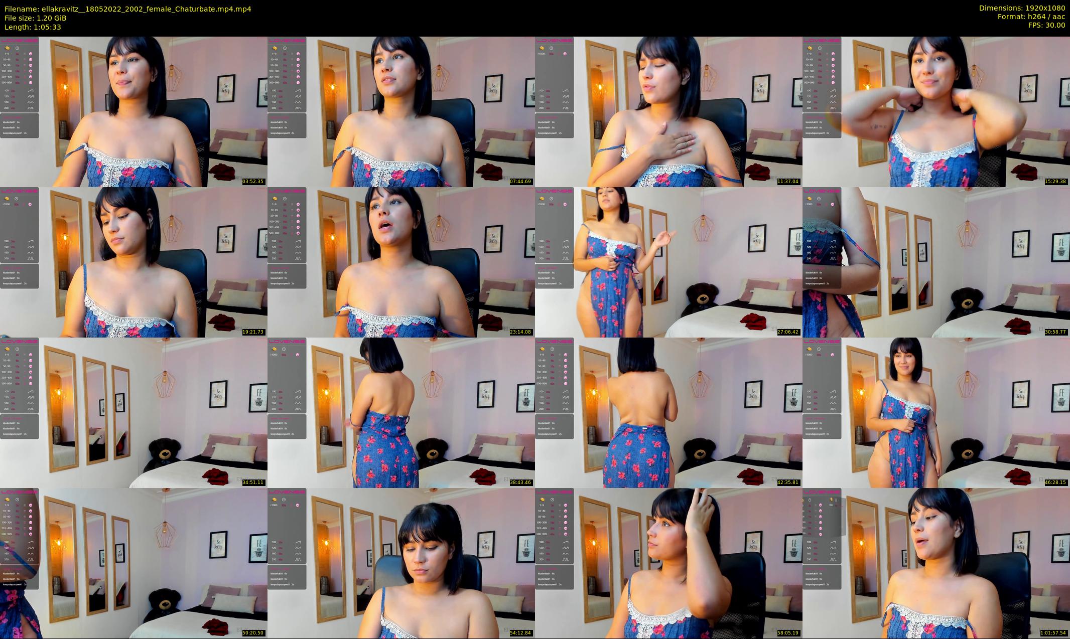 ellakravitz_ — 66 minute Chaturbate female cam show recording, 1080p, May 18, 2022