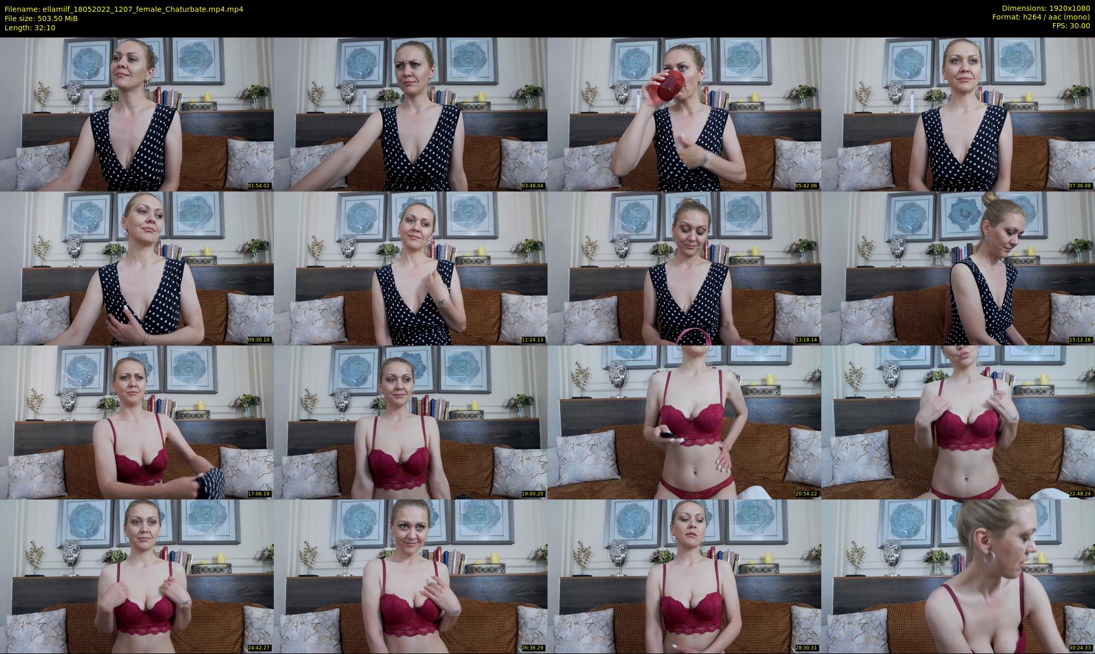 ellamilf — 33 minute Chaturbate female cam show recording, 1080p, May 18, 2022