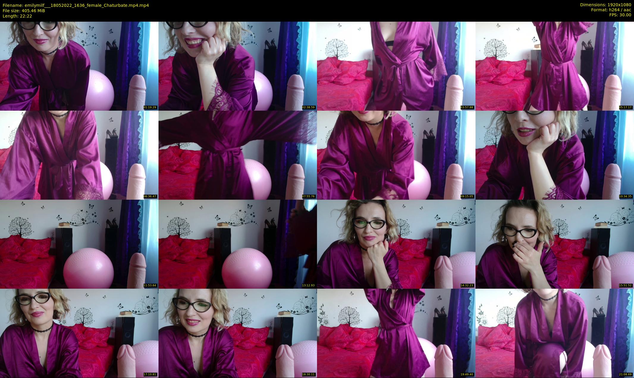 emilymilf__ — 23 minute Chaturbate female cam show recording, 1080p, May 18, 2022