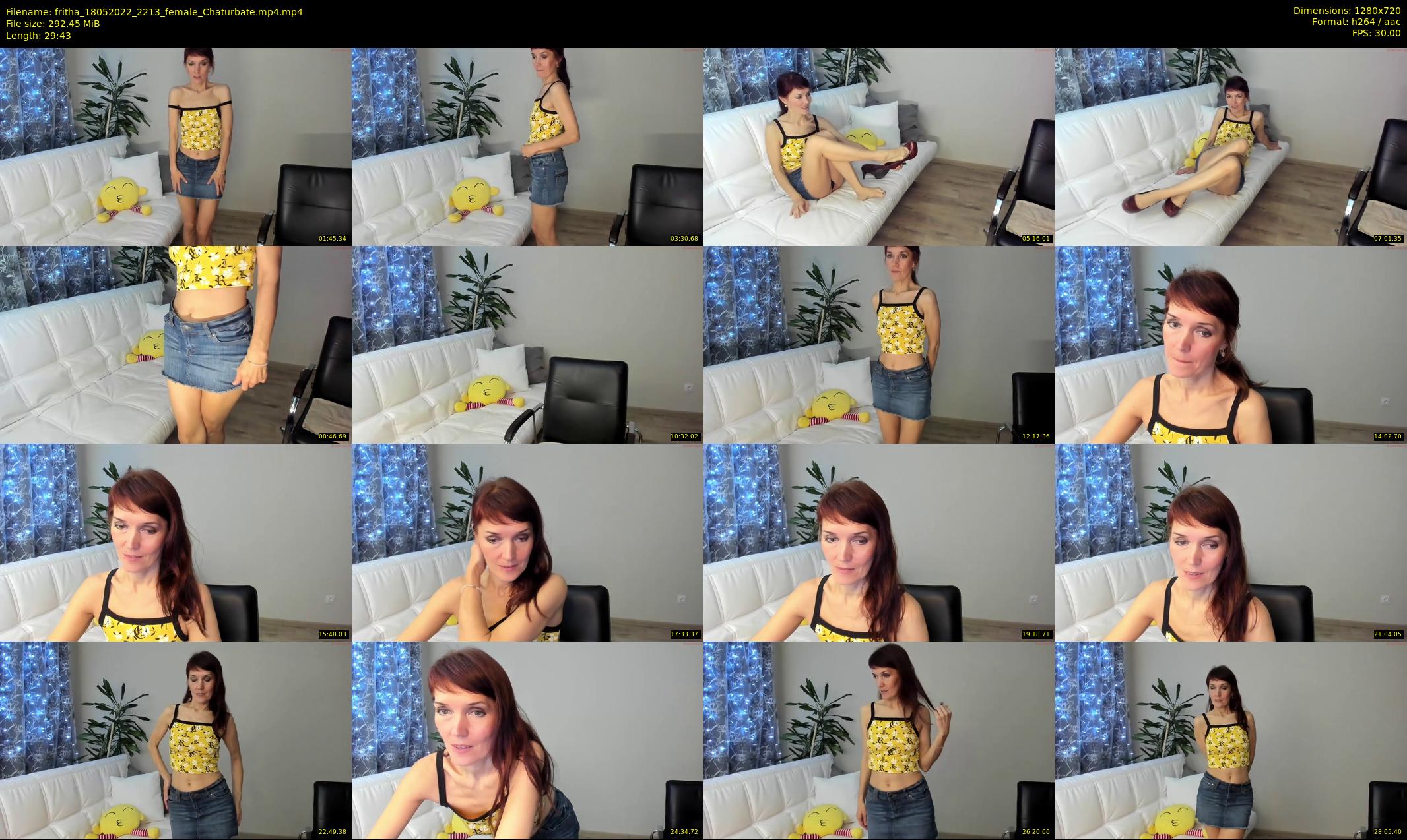 fritha — 30 minute Chaturbate female cam show recording, 720p, May 18, 2022