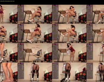 imacwen — 55 minute Chaturbate female cam show recording, 1080p, May 18, 2022