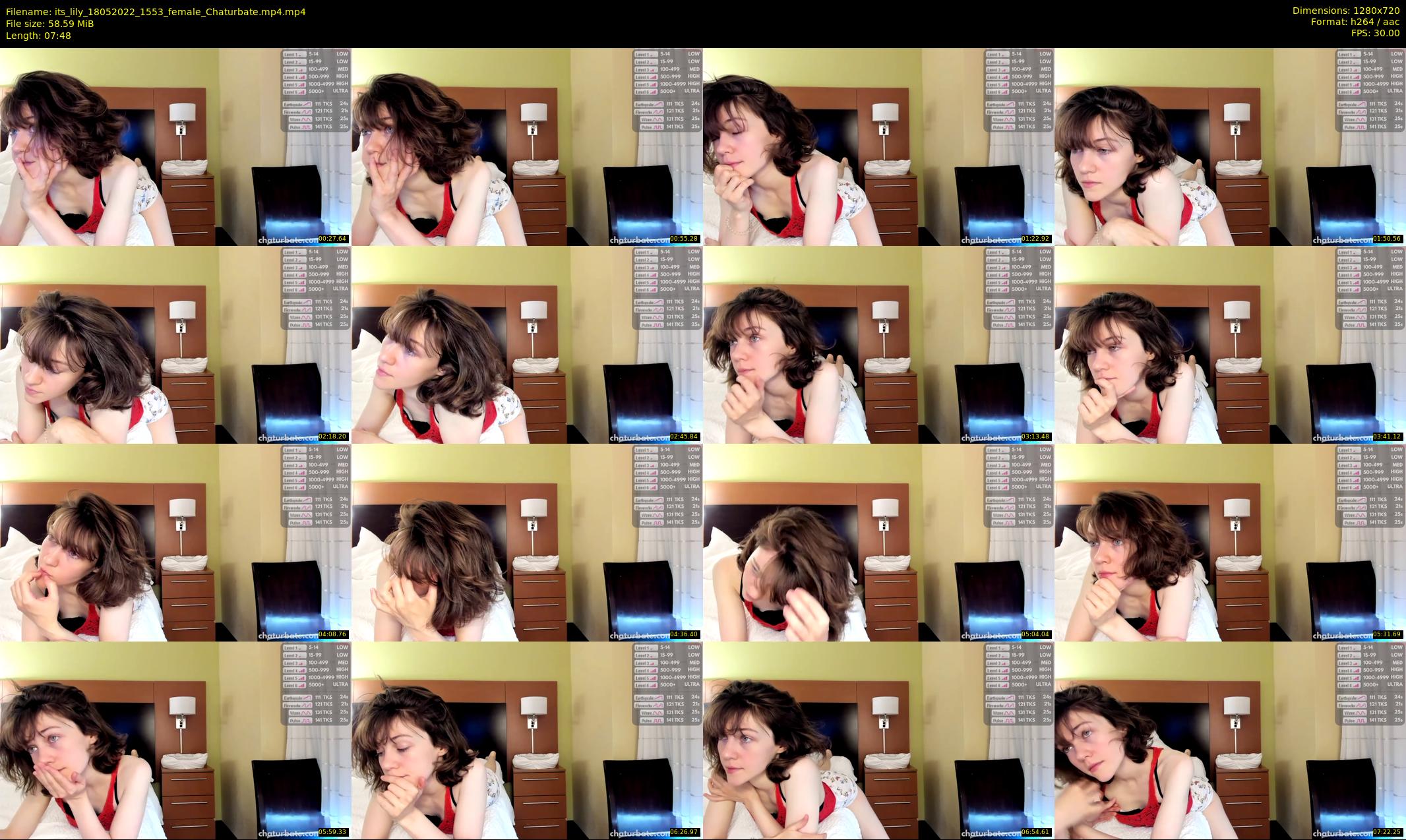 its_lily — 8 minute Chaturbate female cam show recording, 720p, May 18, 2022