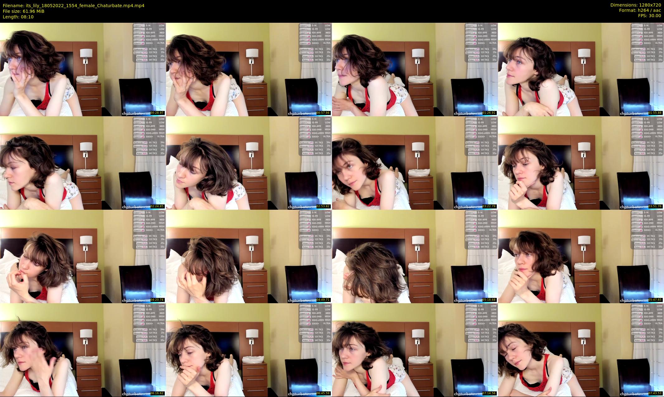 its_lily — 9 minute Chaturbate female cam show recording, 720p, May 18, 2022