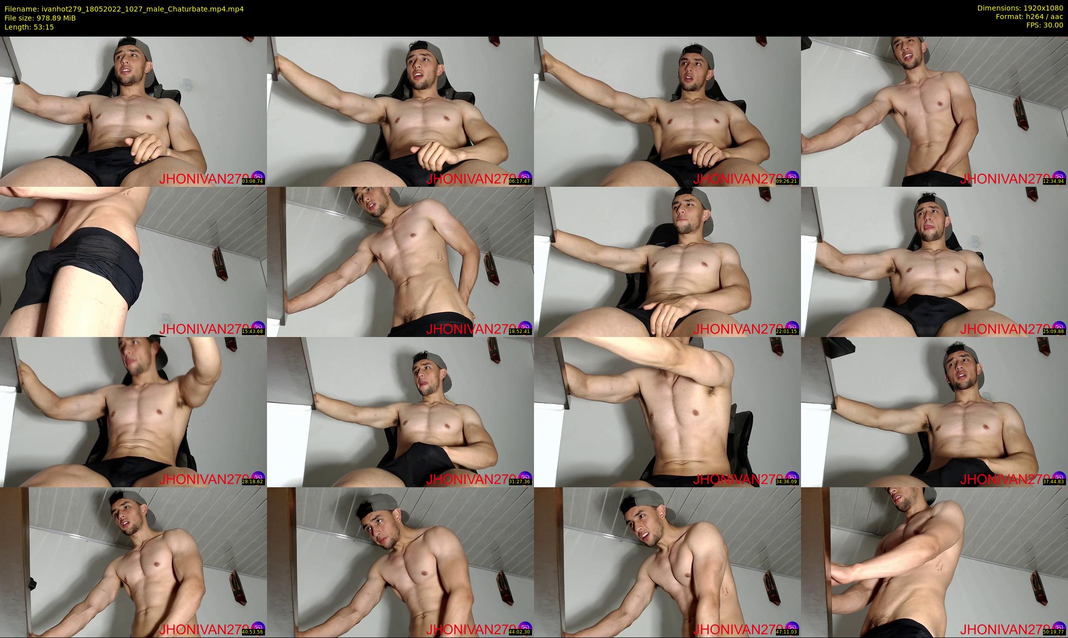 ivanhot279 — 54 minute Chaturbate male cam show recording, 1080p, May 18, 2022
