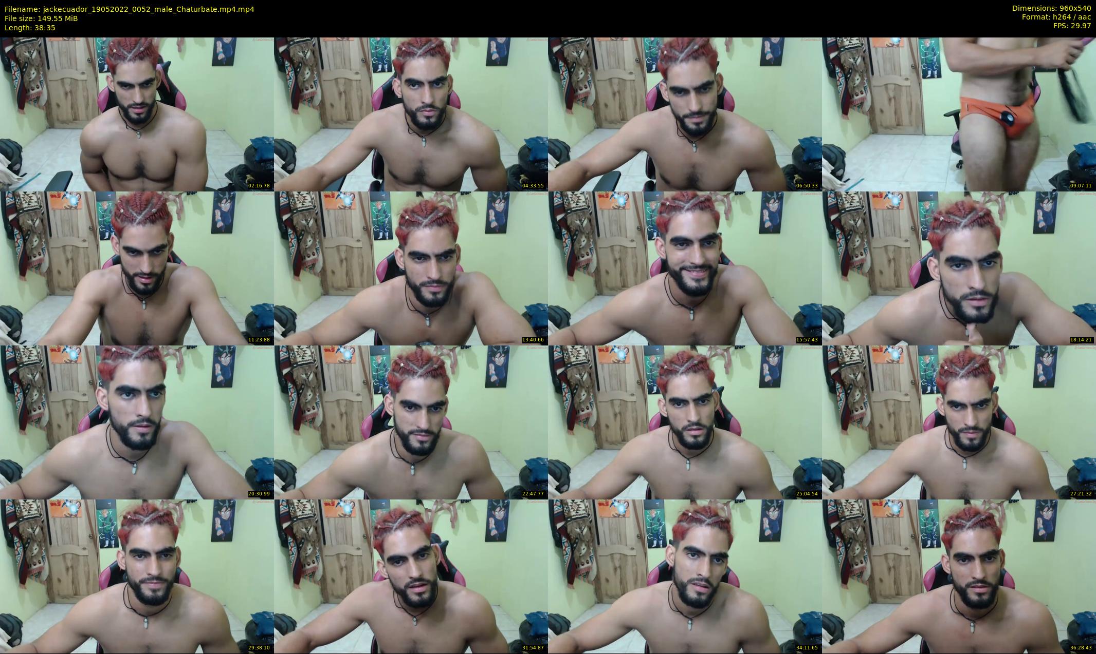 jackecuador — 39 minute Chaturbate male cam show recording, 480p, May 19, 2022