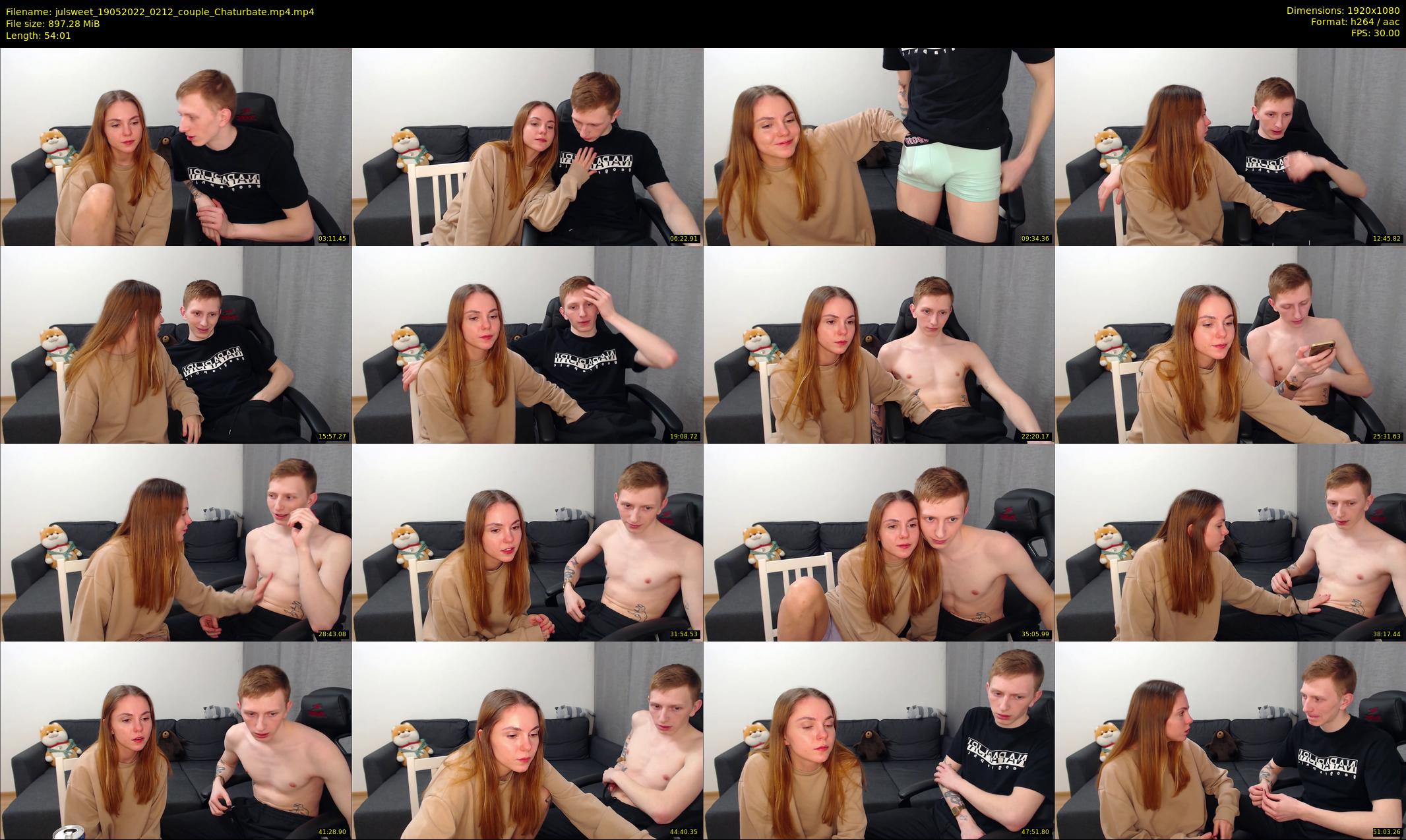 julsweet — 55 minute Chaturbate male cam show recording, 1080p, May 19, 2022