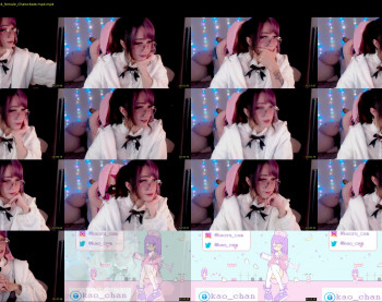 kao_chan — 8 minute Chaturbate female cam show recording, 1080p, May 18, 2022