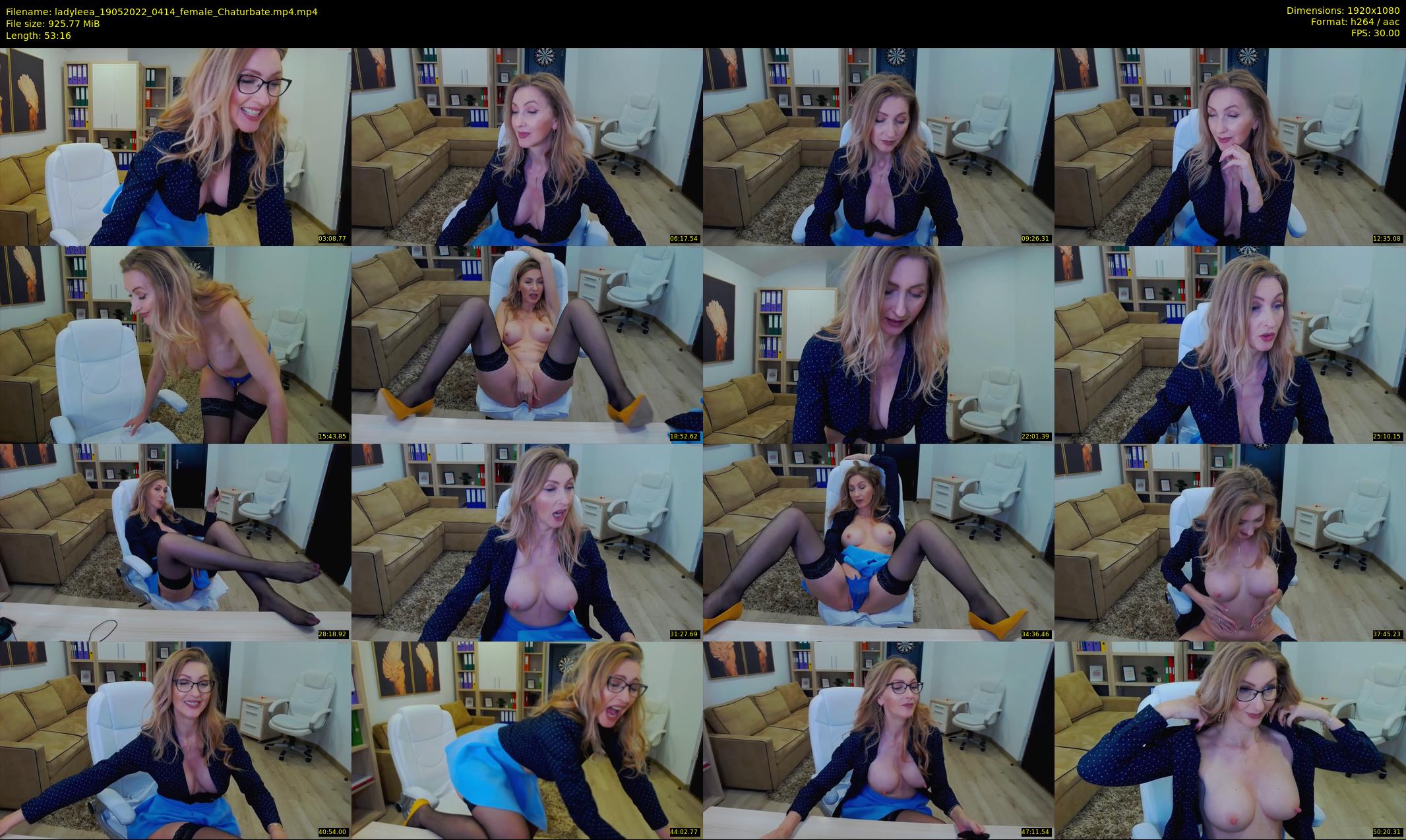 ladyleea — 54 minute Chaturbate female cam show recording, 1080p, May 19, 2022