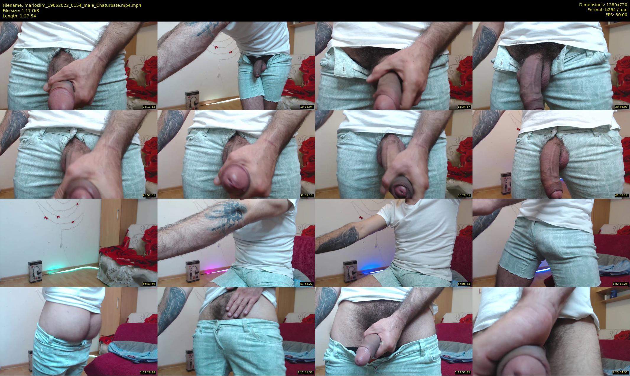 marioslim — 88 minute Chaturbate male cam show recording, 720p, May 19, 2022