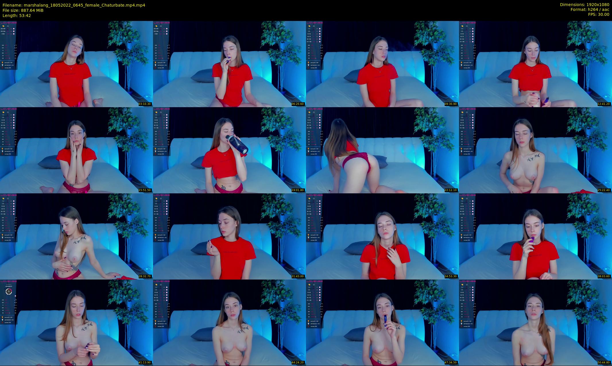 marshalang — 54 minute Chaturbate couple cam show recording, 1080p, May 18, 2022