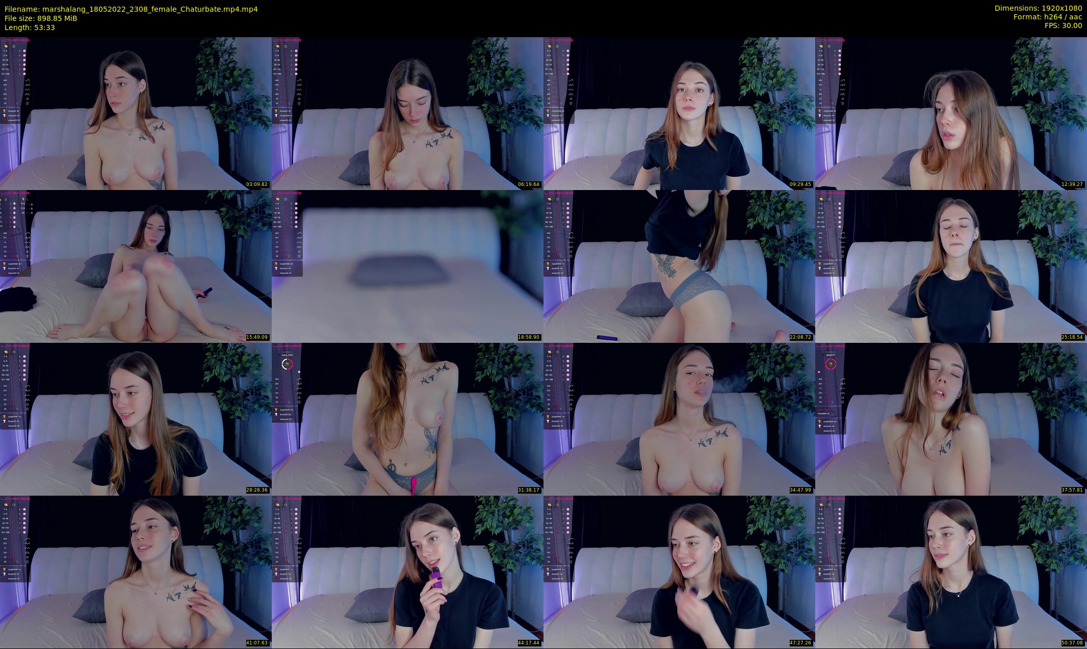 marshalang — 54 minute Chaturbate couple cam show recording, 1080p, May 18, 2022
