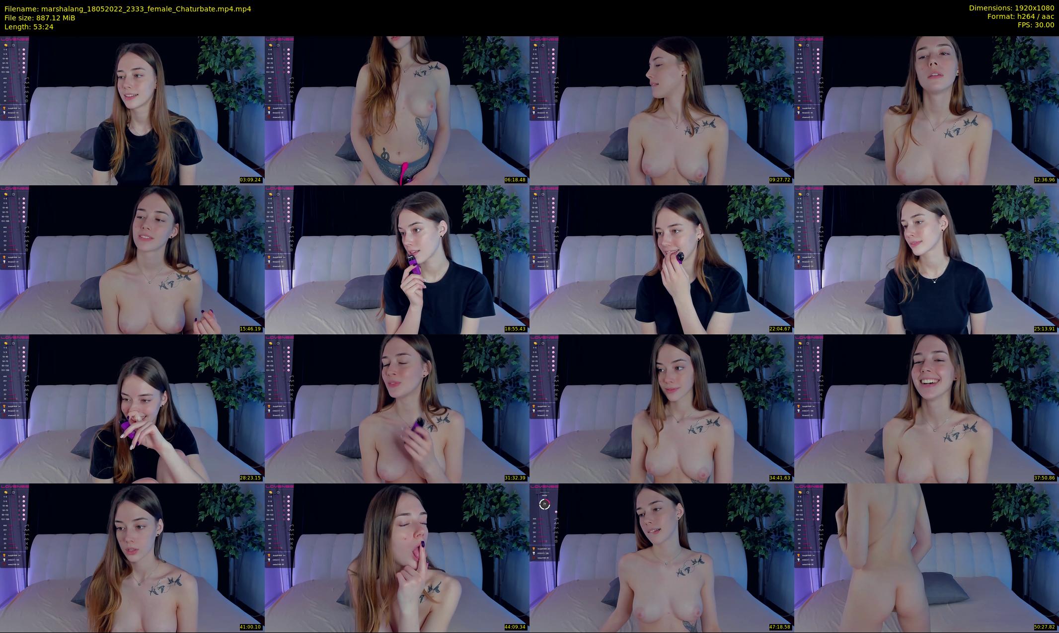 marshalang — 54 minute Chaturbate couple cam show recording, 1080p, May 18, 2022