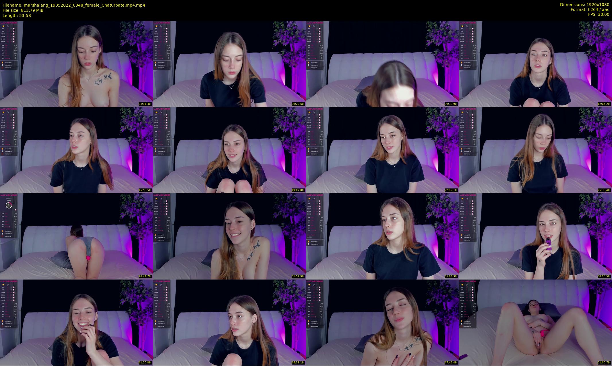 marshalang — 54 minute Chaturbate couple cam show recording, 1080p, May 19, 2022