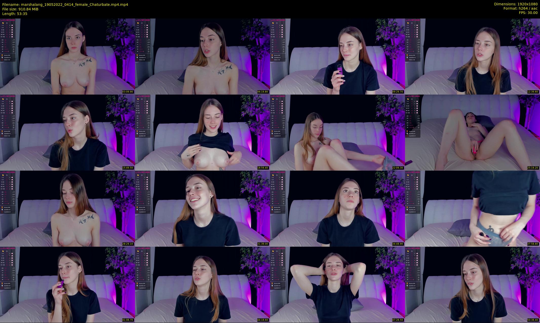 marshalang — 54 minute Chaturbate couple cam show recording, 1080p, May 19, 2022