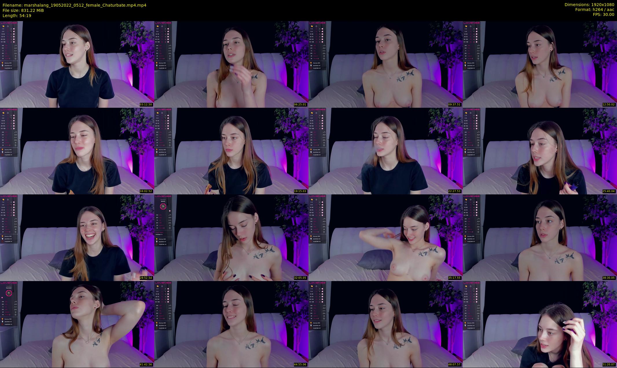 marshalang — 55 minute Chaturbate couple cam show recording, 1080p, May 19, 2022