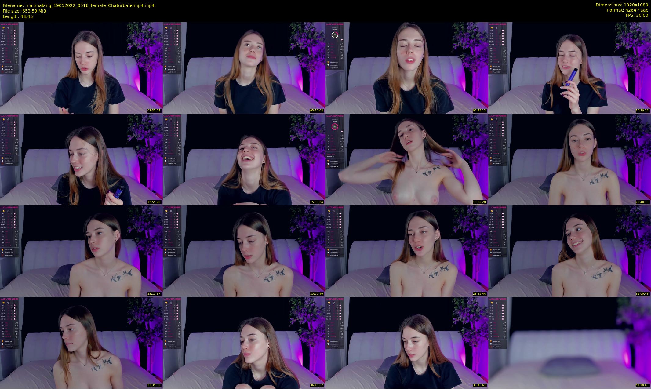 marshalang — 44 minute Chaturbate couple cam show recording, 1080p, May 19, 2022