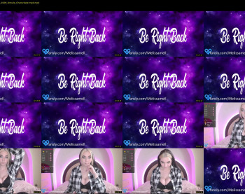 melissabarbie — 8 minute Chaturbate couple cam show recording, 1080p, May 19, 2022