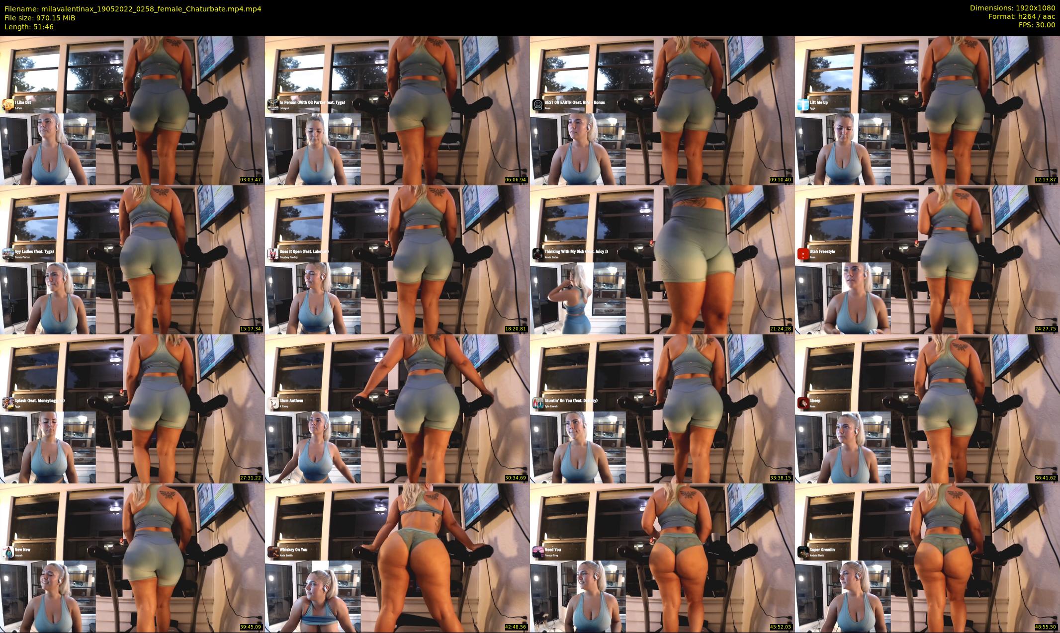 milavalentinax — 52 minute Chaturbate female cam show recording, 1080p, May 19, 2022