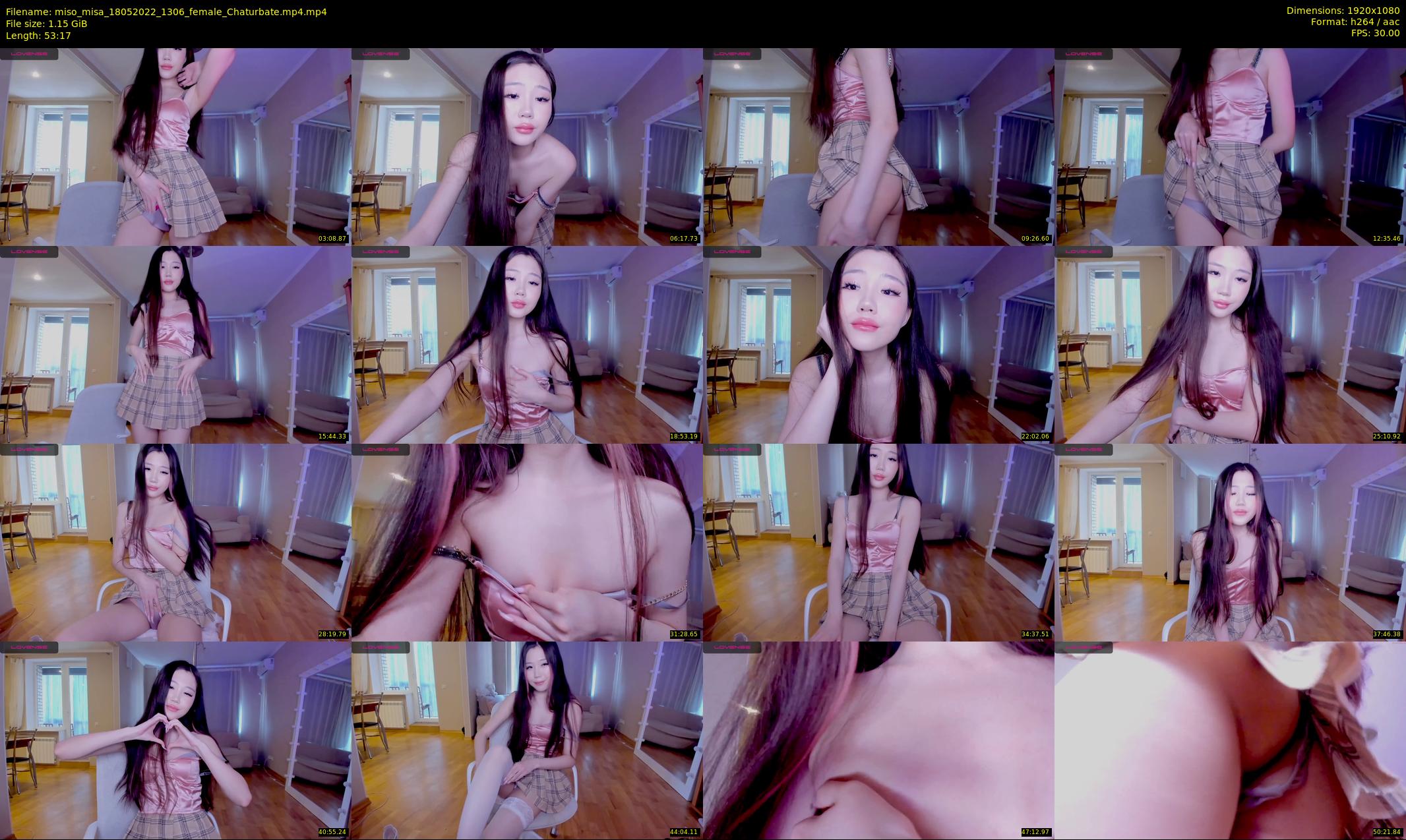 miso_misa — 54 minute Chaturbate female cam show recording, 1080p, May 18, 2022