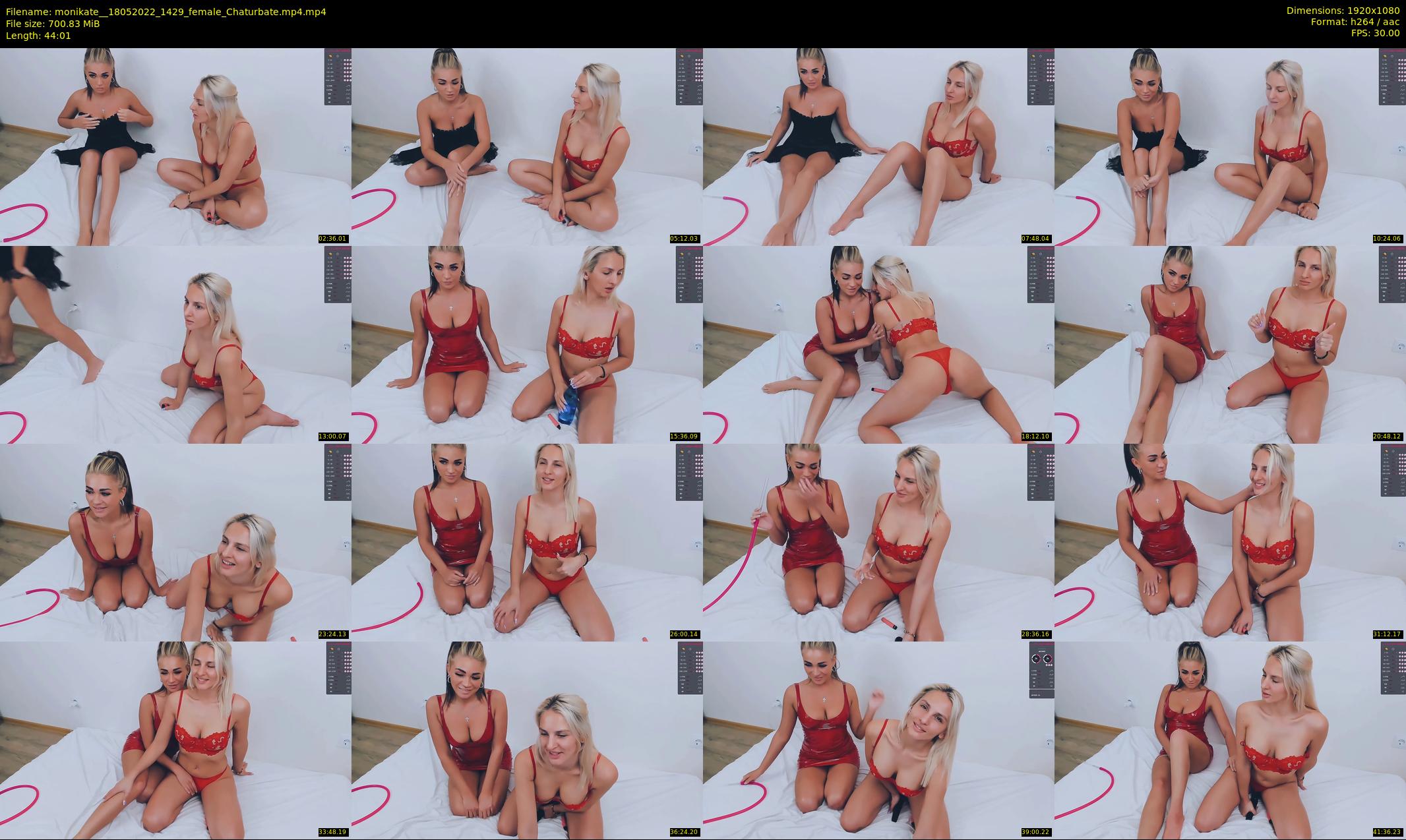 monikate_ — 45 minute Chaturbate couple cam show recording, 1080p, May 18, 2022