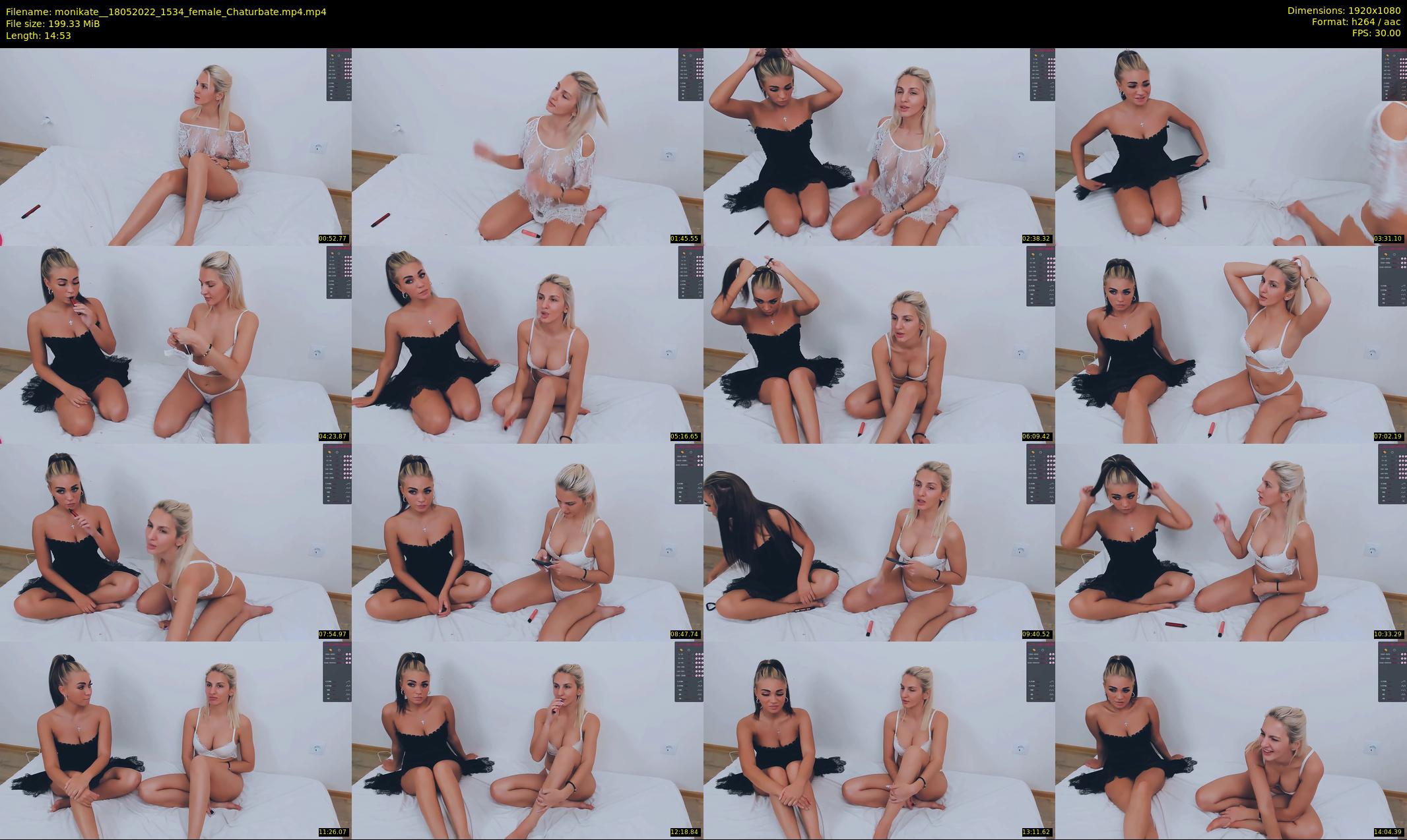 monikate_ — 15 minute Chaturbate couple cam show recording, 1080p, May 18, 2022